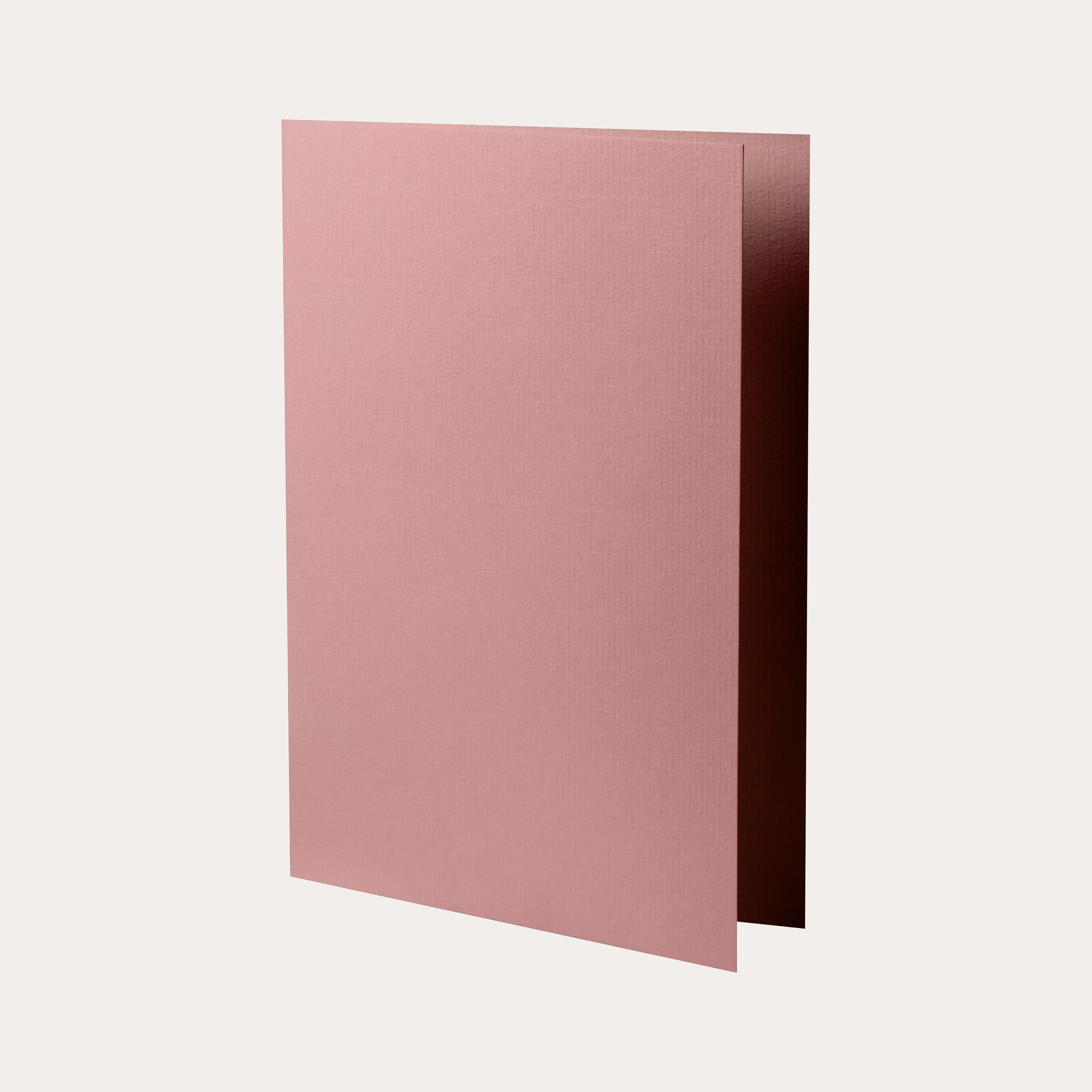 A5 Cards Double 5-pack Dusty Pink