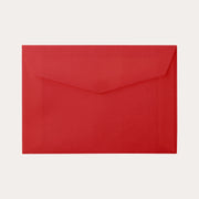 C6 Envelopes 5-pack Red