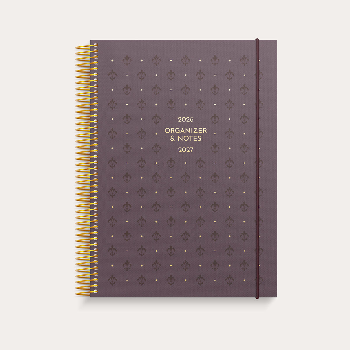 Organizer & Notes A5 26/27 burgundy