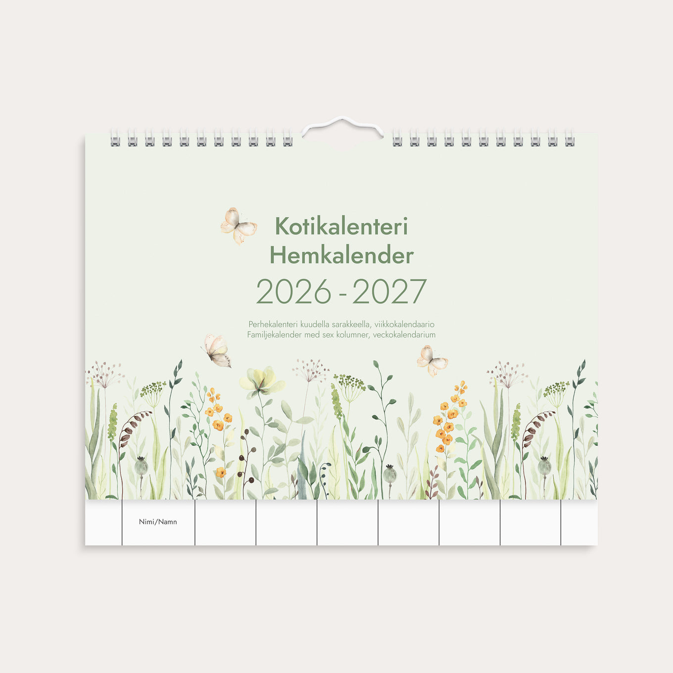 Seinäkalenteri Kotikalenteri 26/27