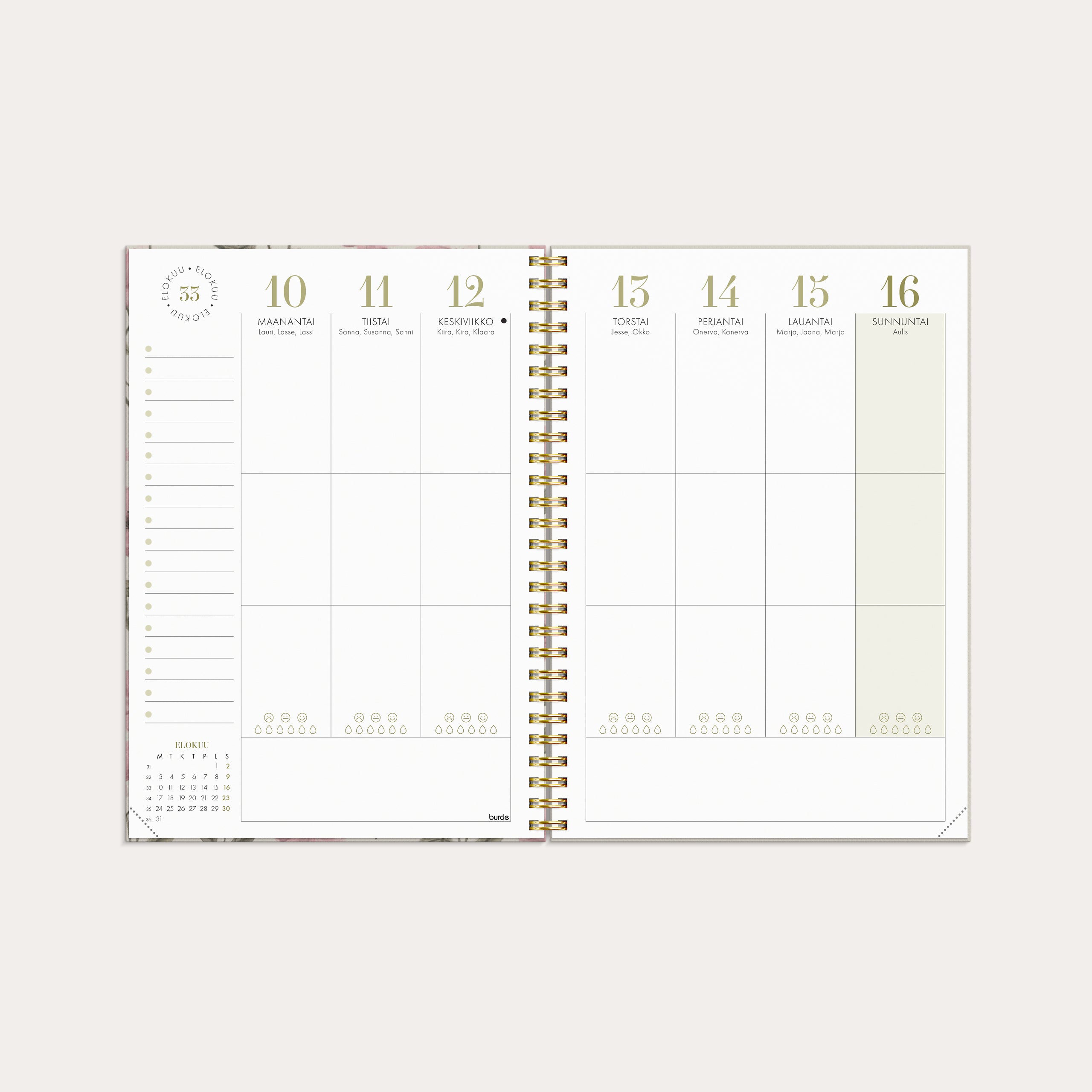Kalender 2026 Life Planner Essentials