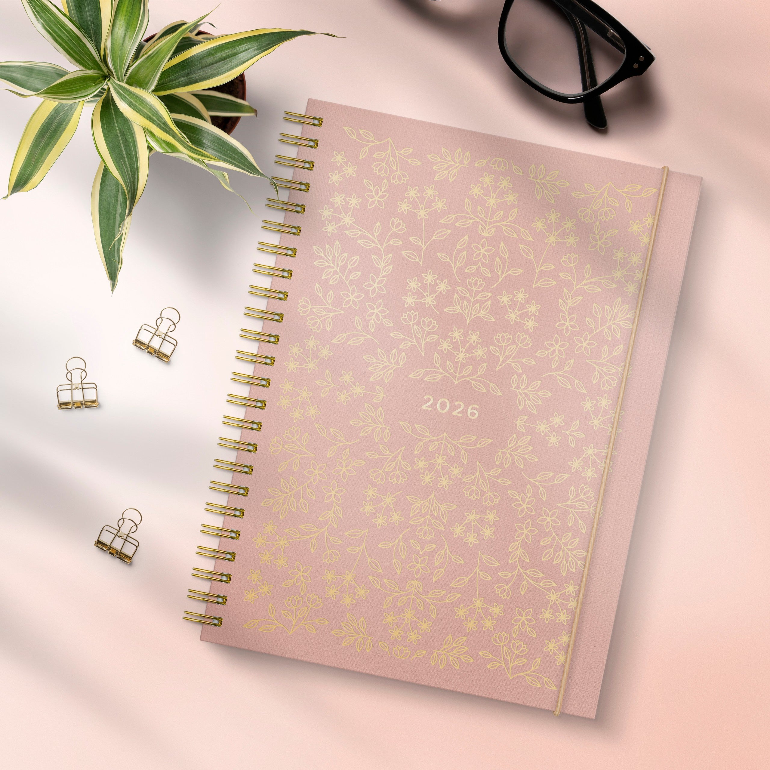 Kalender 2026 Life Planner Pink