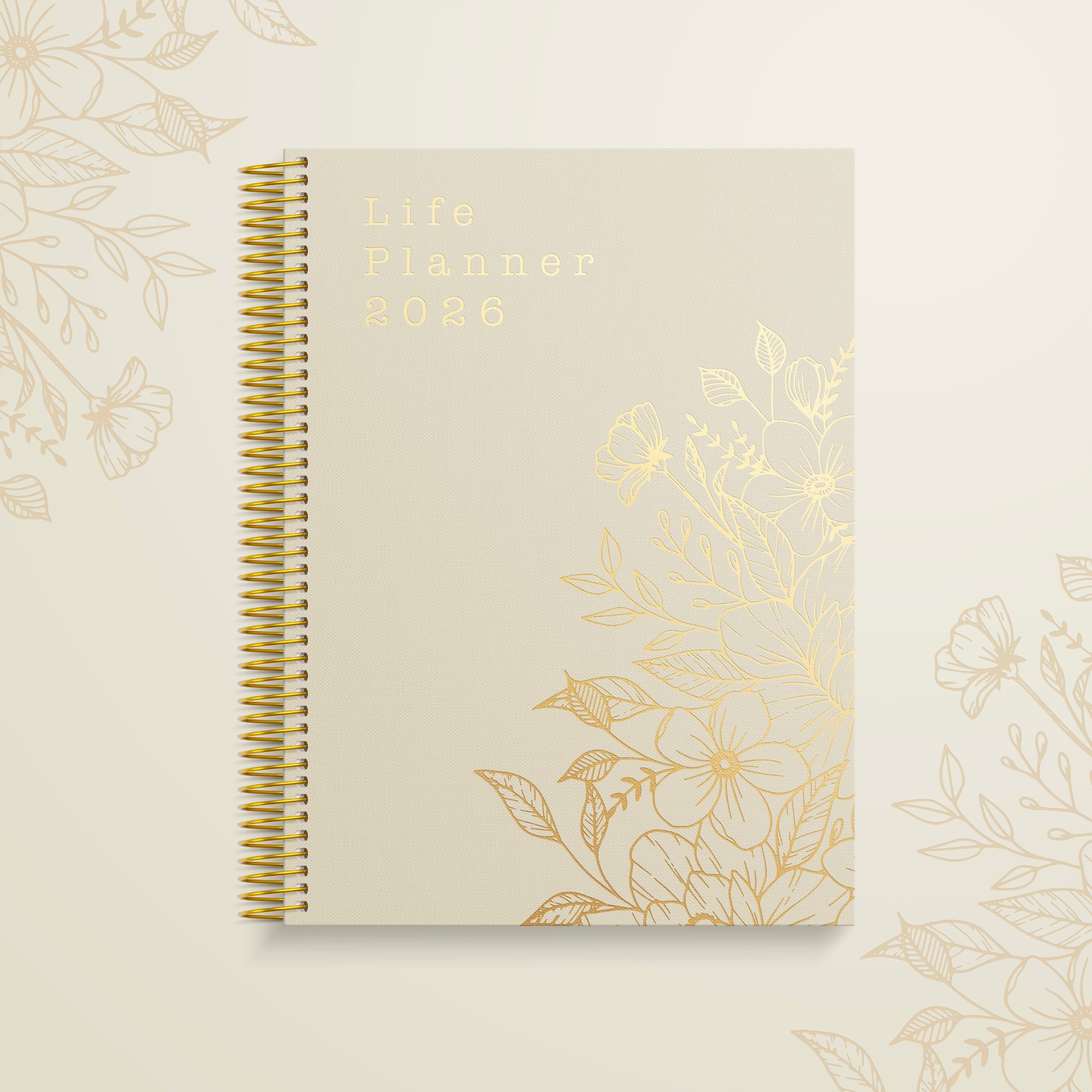 Kalender 2026 Life Planner Bloom
