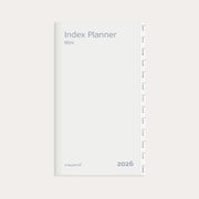 Index Planner mini månedskalender REFILL 2026