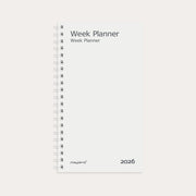 Week Planner højformat REFILL 2026