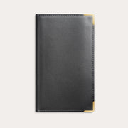 Index Planner månedskalender sort skind 2026