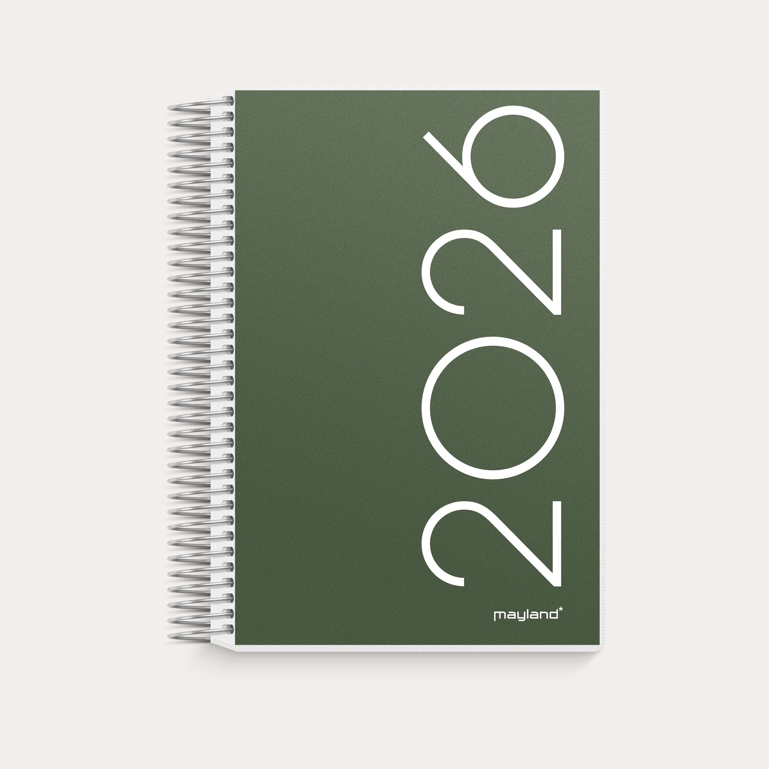 Dagkalender m/4 illu. PP-plast 2026