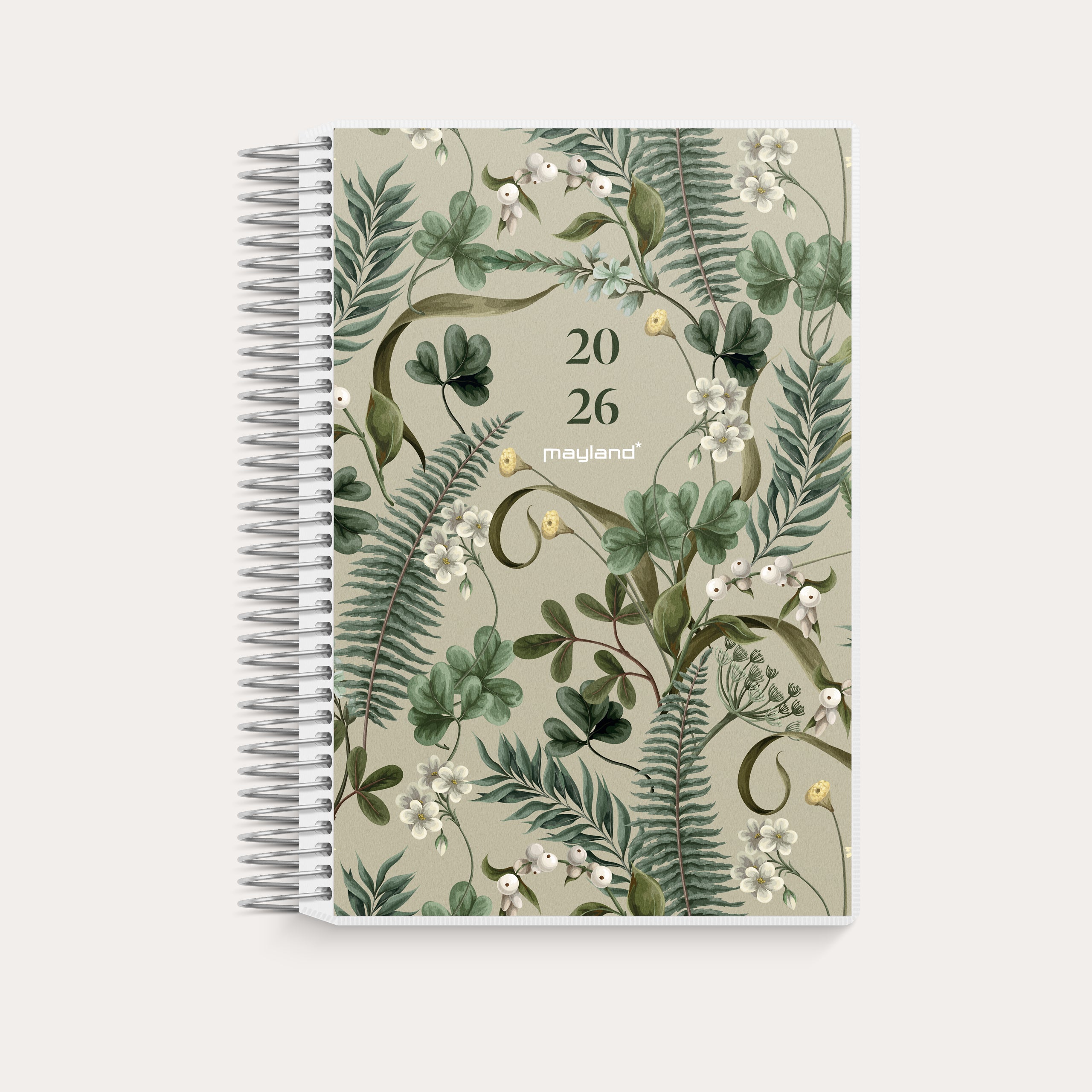 Dagkalender m/4 illu. PP-plast 2026