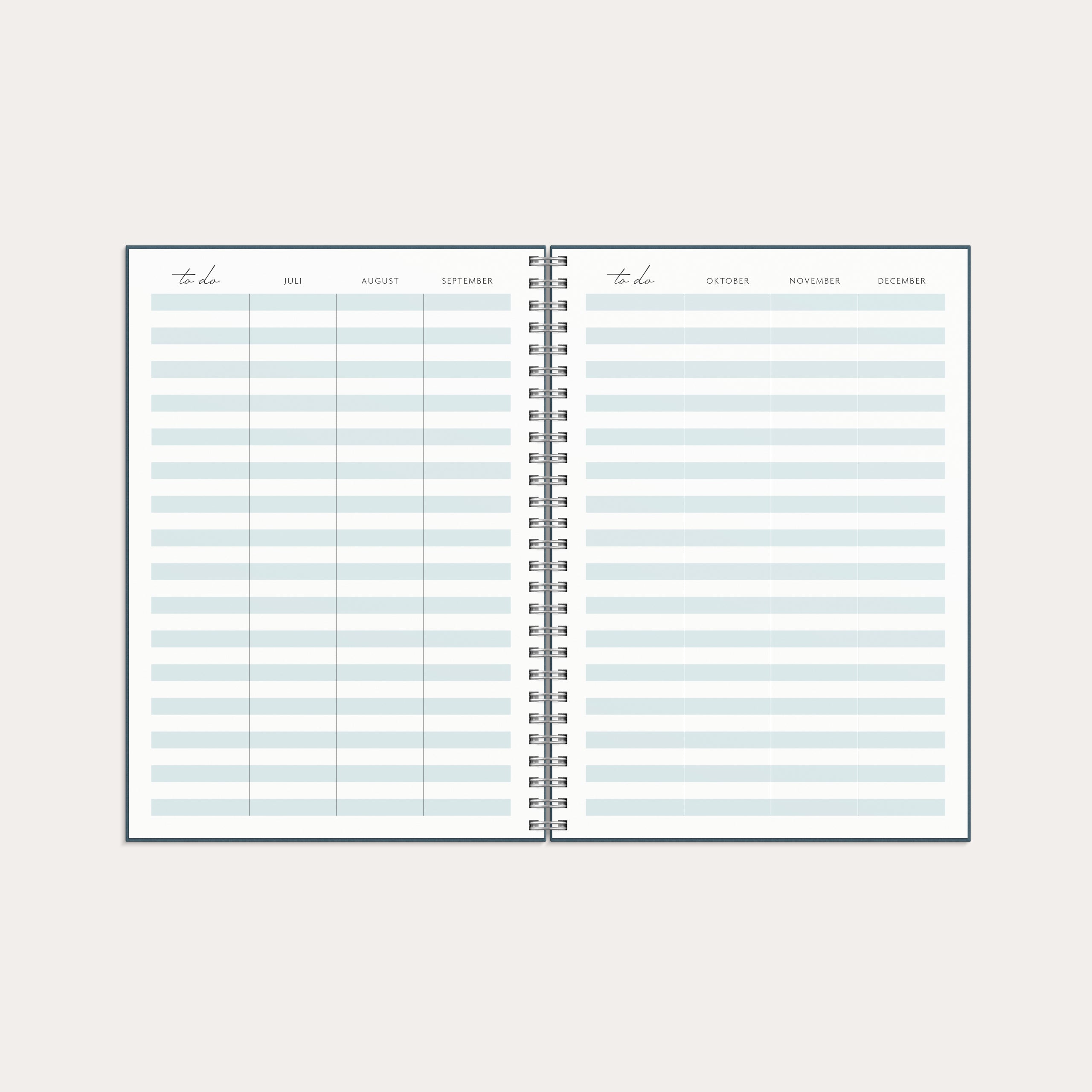 Life Planner To Do A5 ugekalender 2026