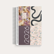 Mini dagkalender m/4 illu. PP-plast 2026