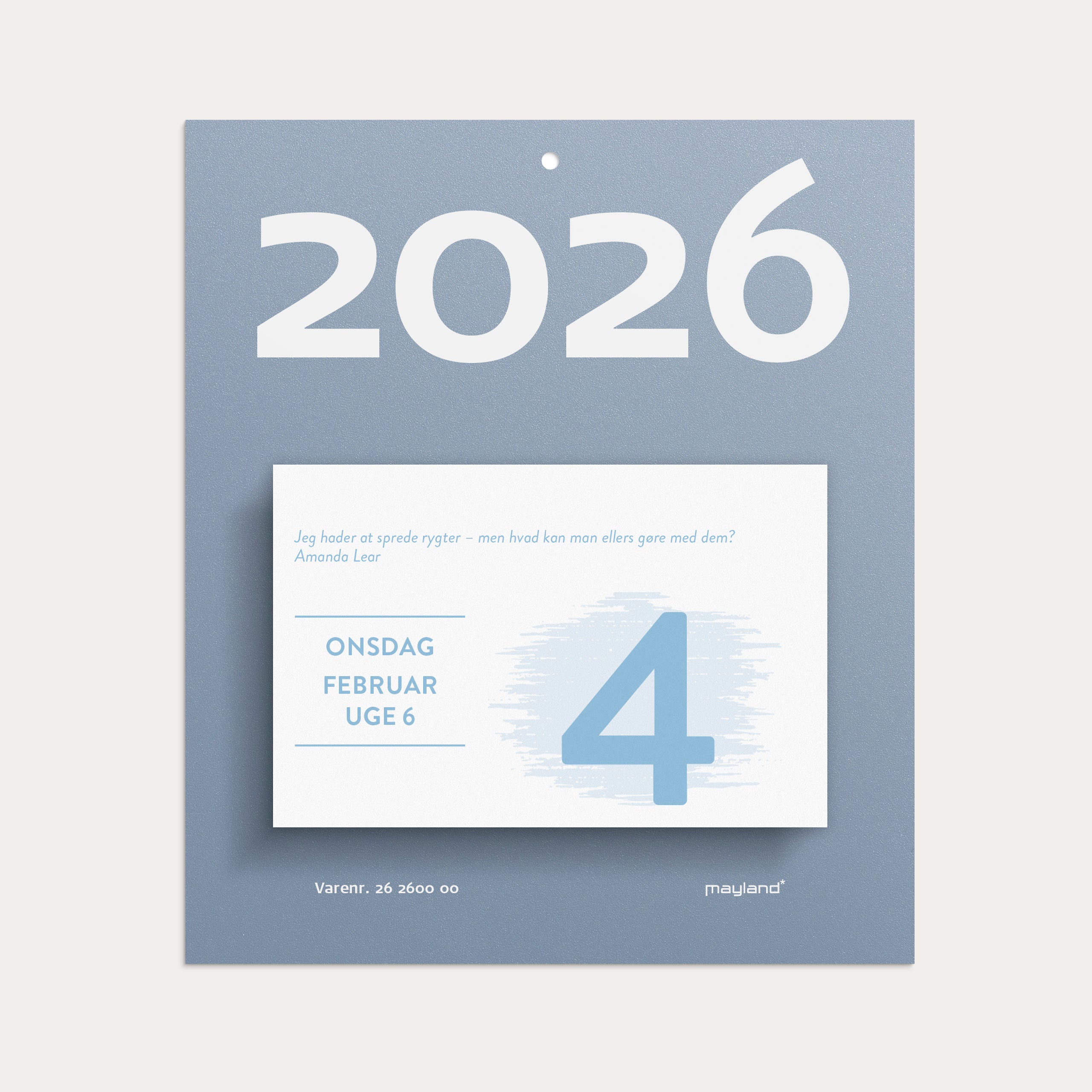 Afrivningskalender Humør 2026