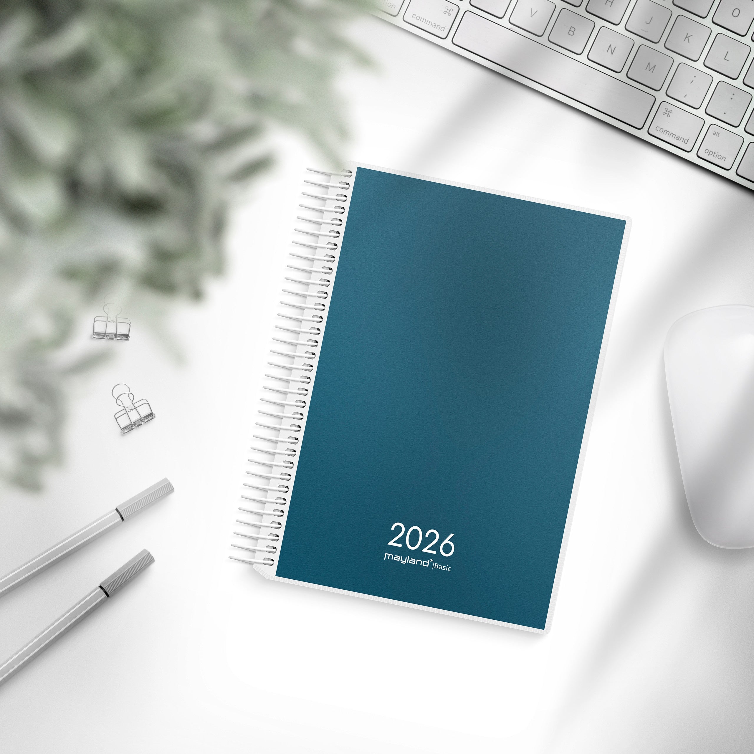 Basic dagkalender PP-plast 2026