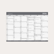 Basic kontorkalender m/whiteboard-funktion A2 2026