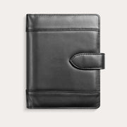 Omslag til spiralkalender sort skind