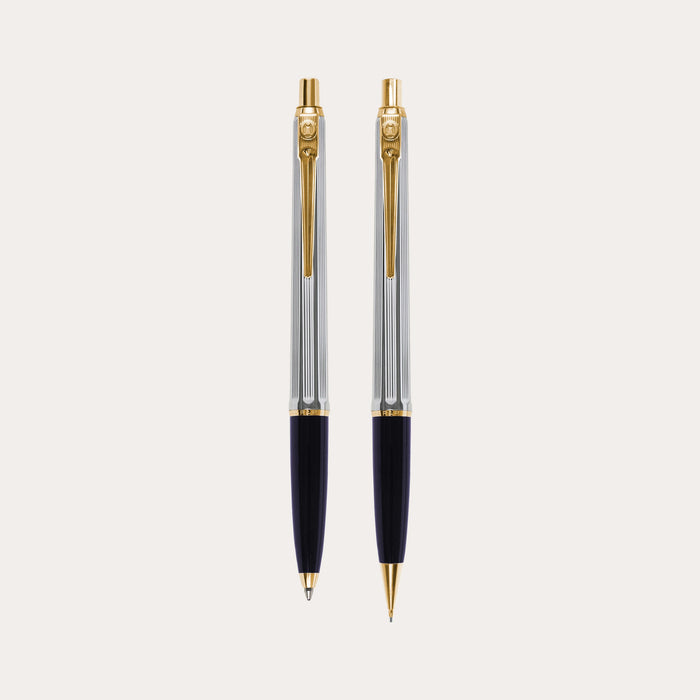 Penna a sfera Epoca Medalist Set 0,7 mm blu scuro