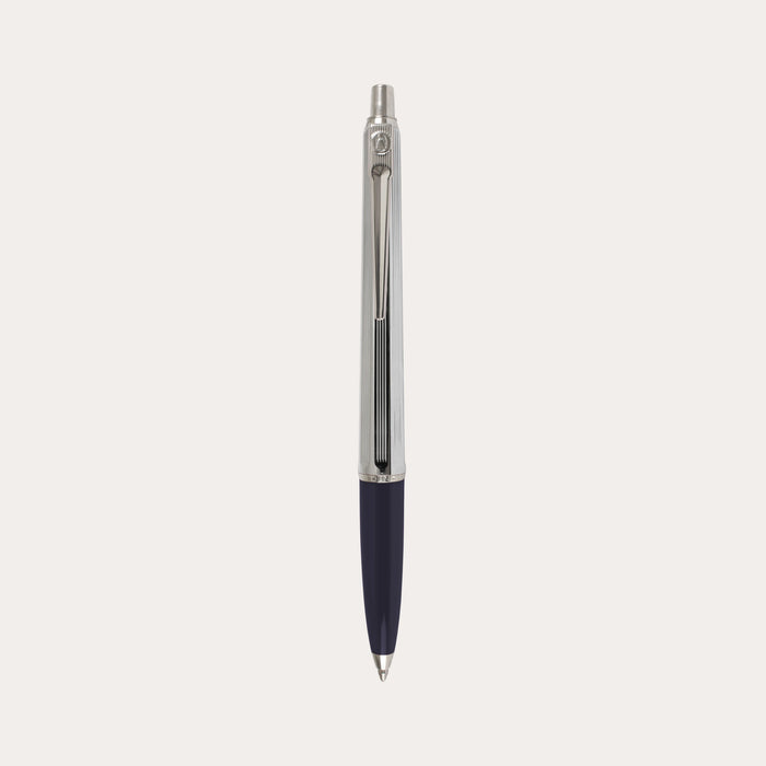 Penna a sfera Epoca Cromo blu scuro