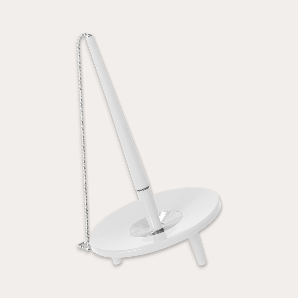 Bolígrafo Desk Set blanco