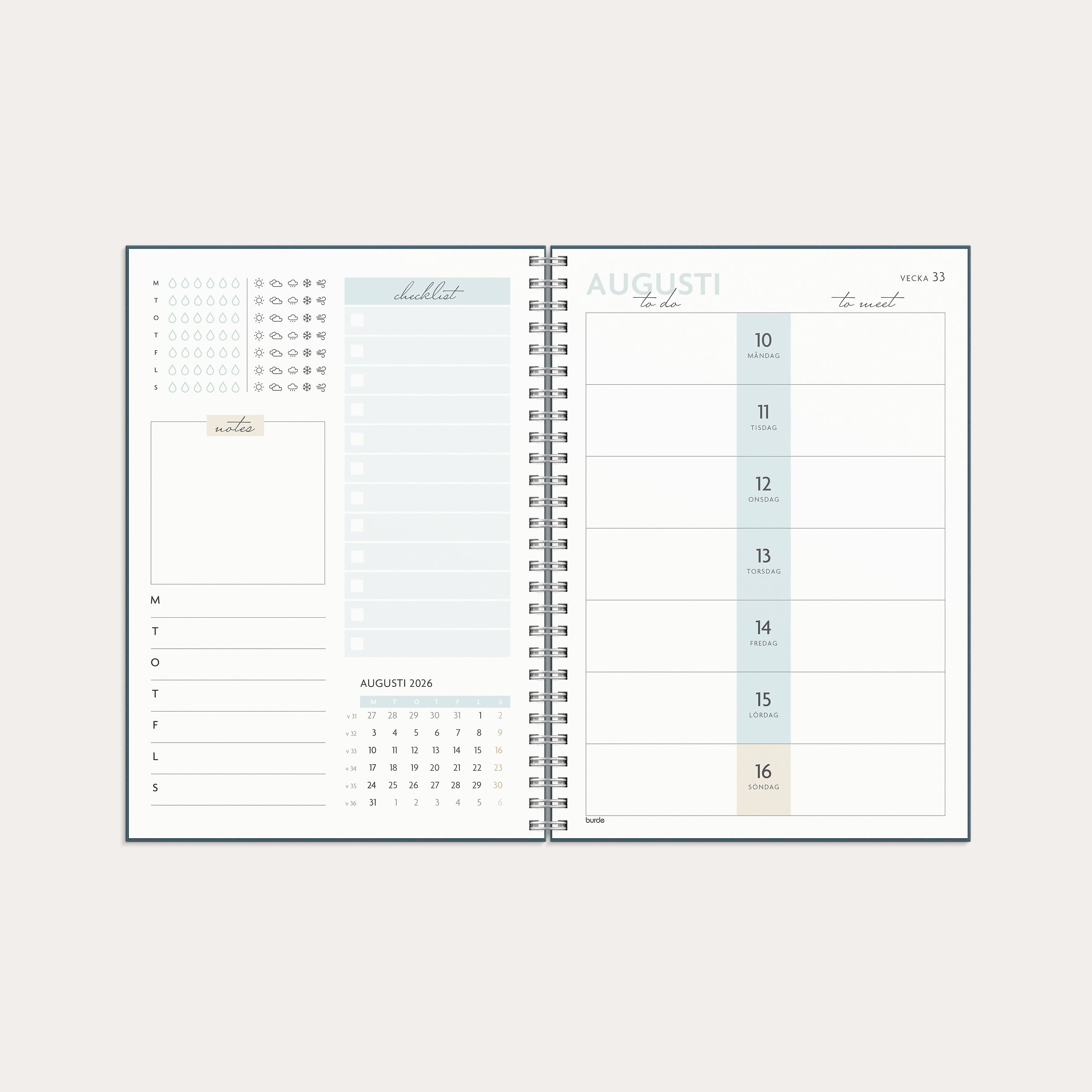 Life Planner To Do  26/27