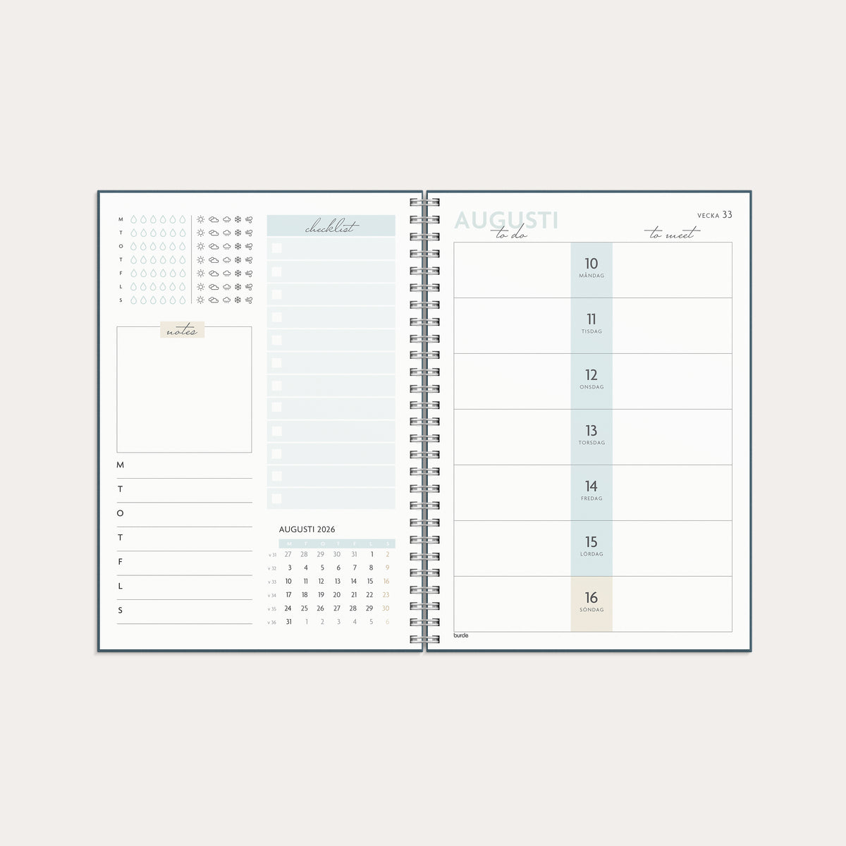Life Planner To Do  26/27