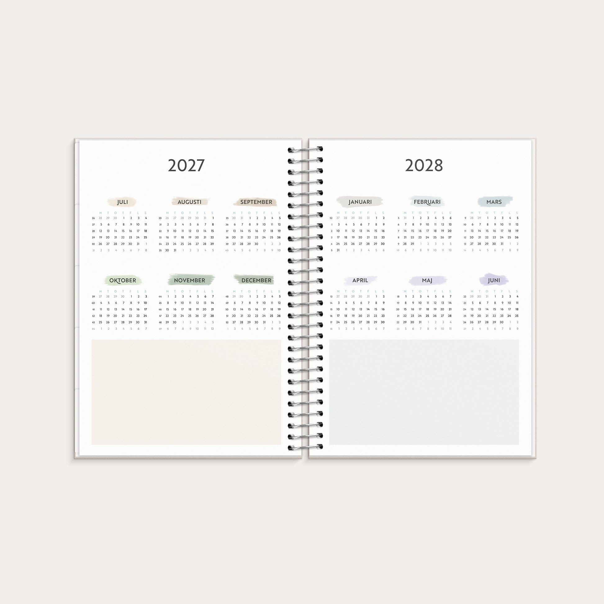 Life Organizer Family A5 26/27 – detail view