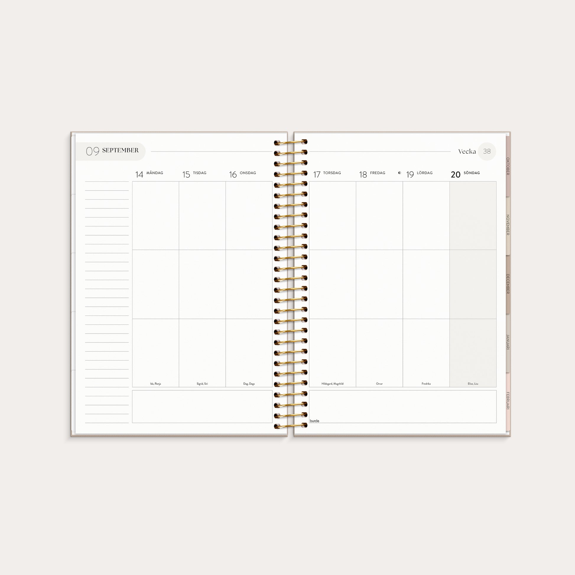 Life Organizer 26/27 – detail view