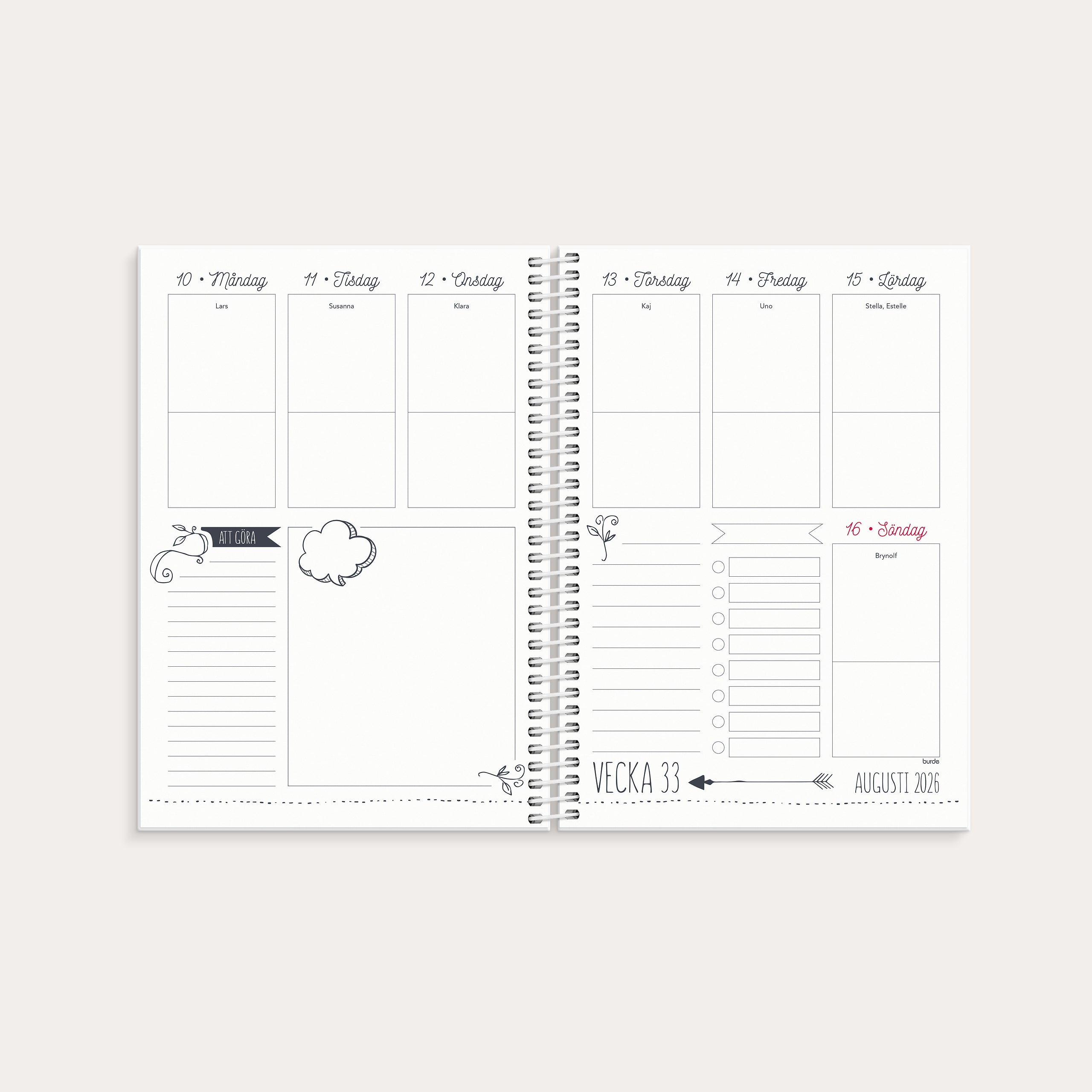 Kalender Doodle 26/27