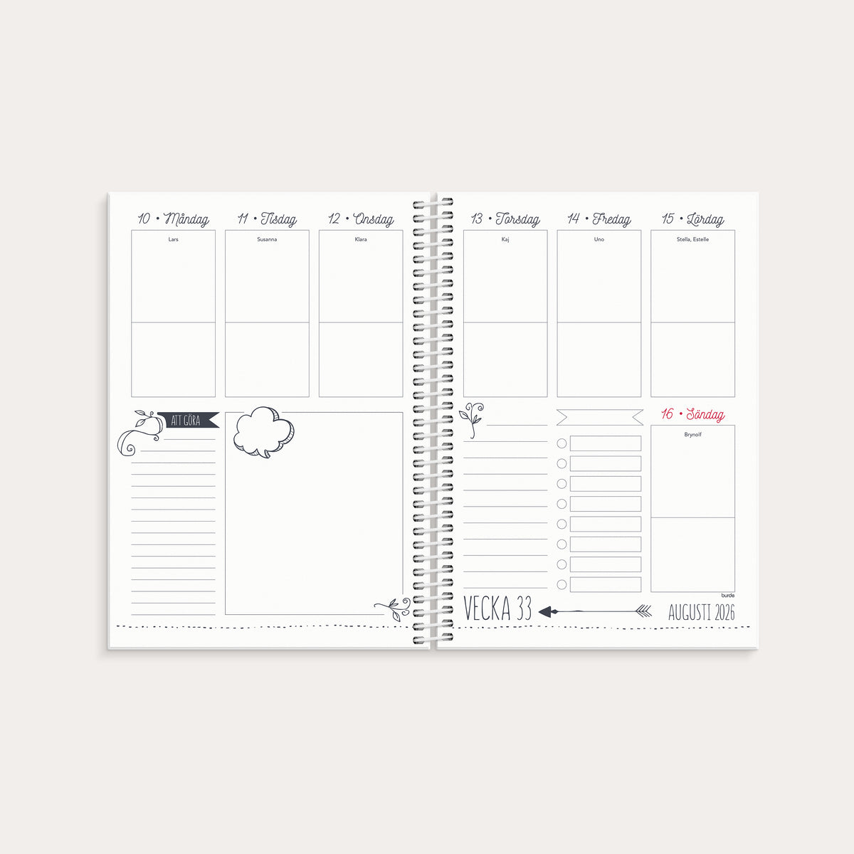 Kalender Doodle 26/27