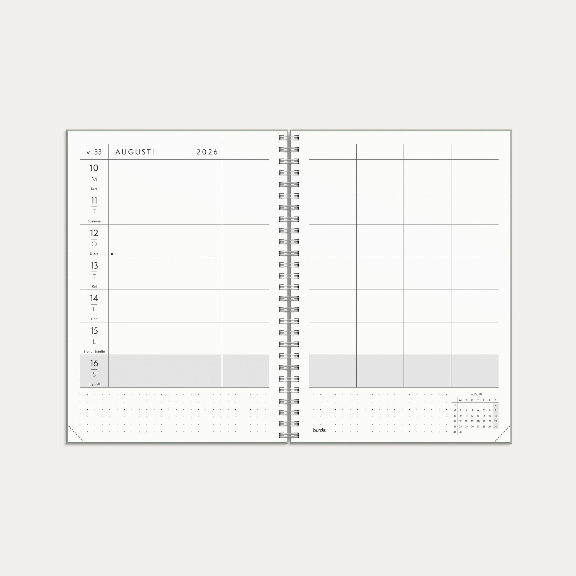 Kalender Plan more 26/27 – detail view