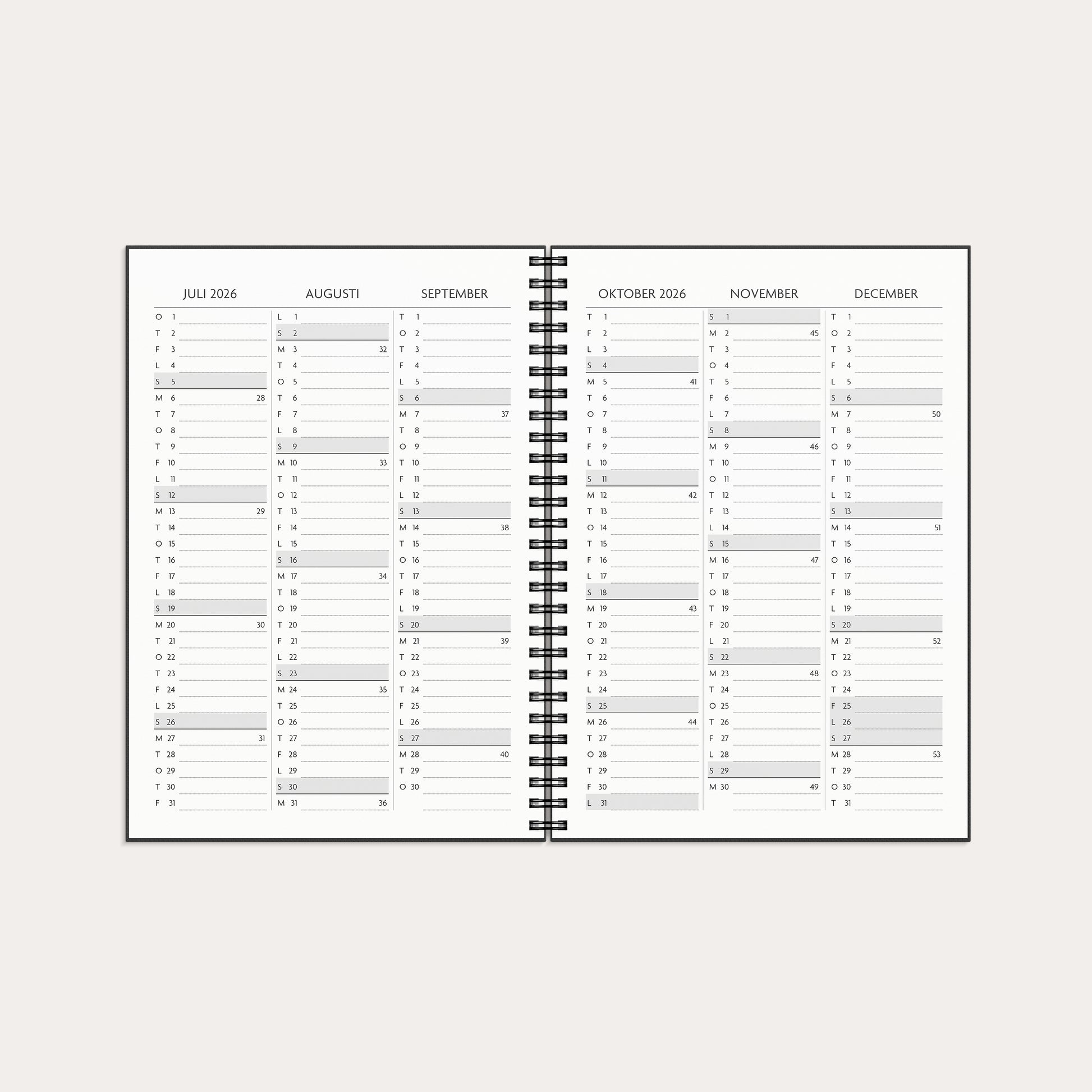 Kalender Få det gjort 26/27 – detail view