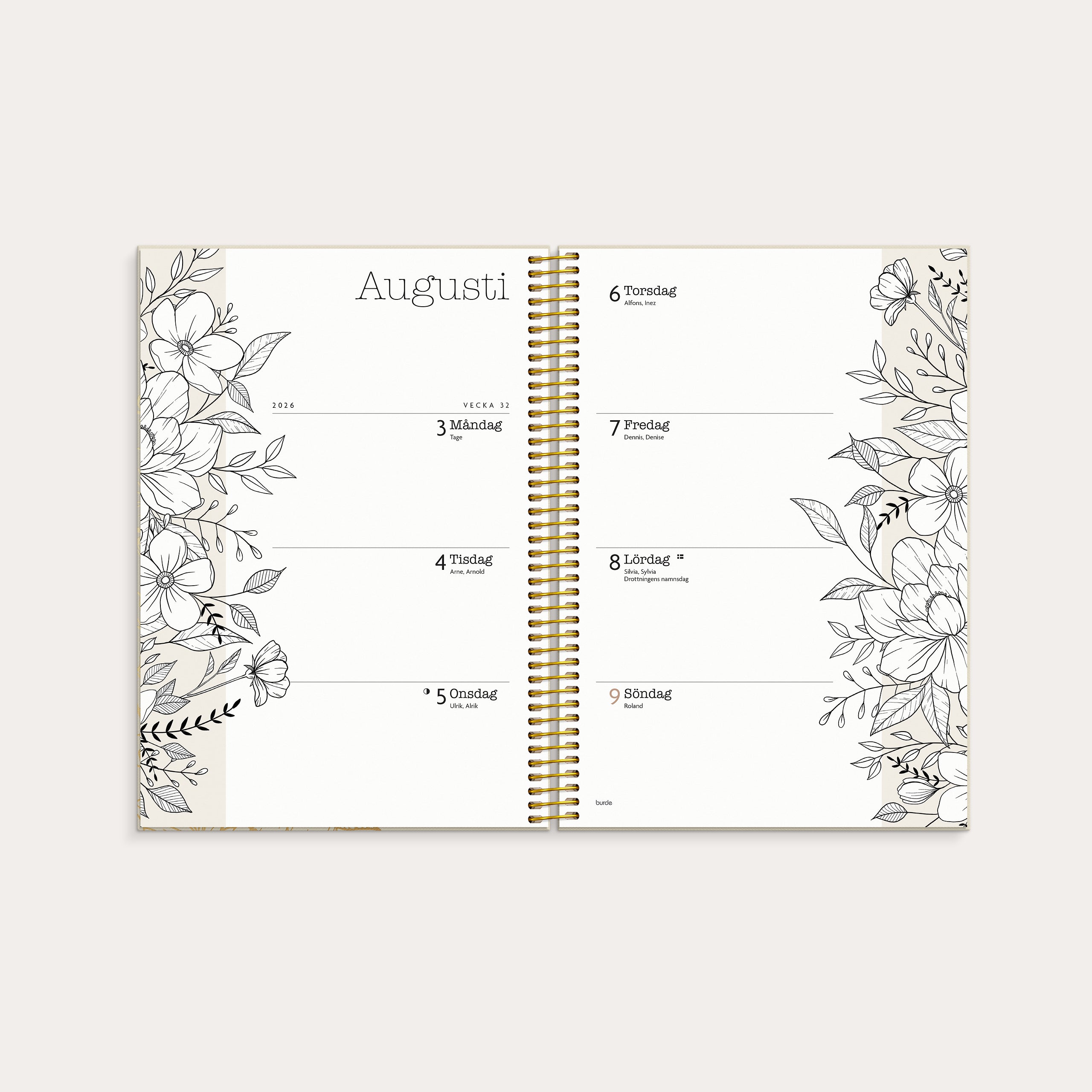 Life Planner Bloom 26/27 – detail view