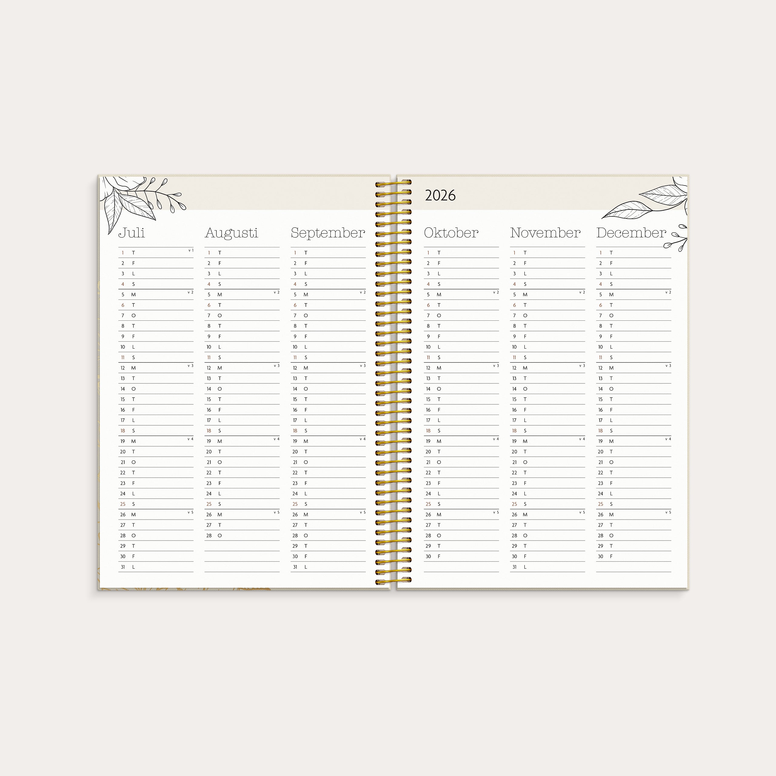 Life Planner Bloom 26/27