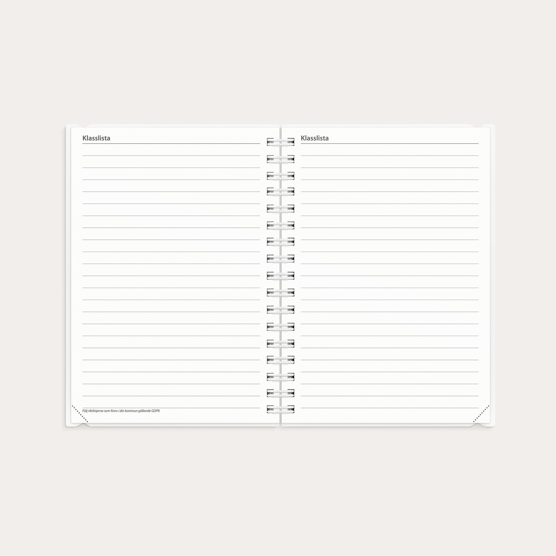 Loggkalendern A6 26/27 – detail view