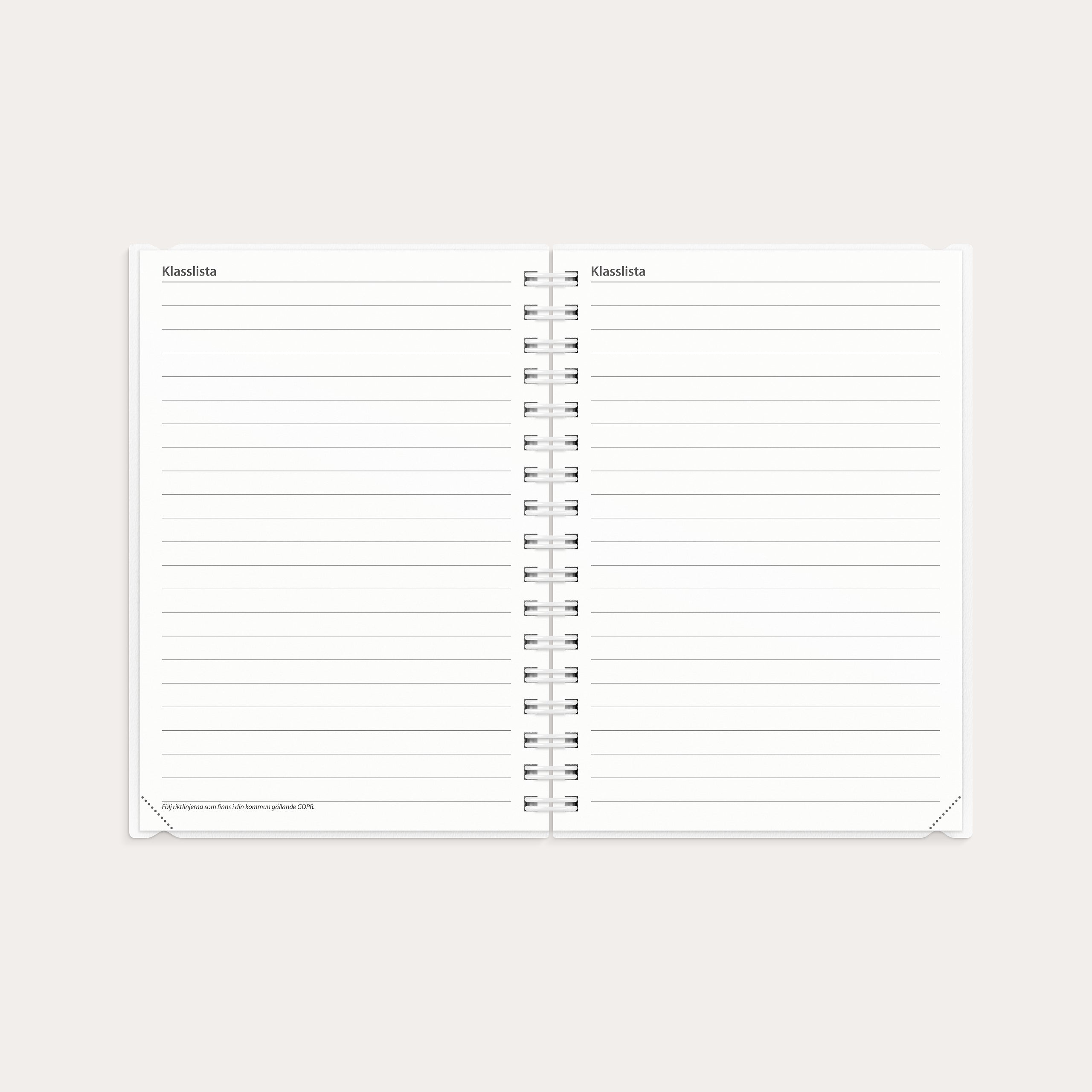 Loggkalendern A6 26/27 – detail view