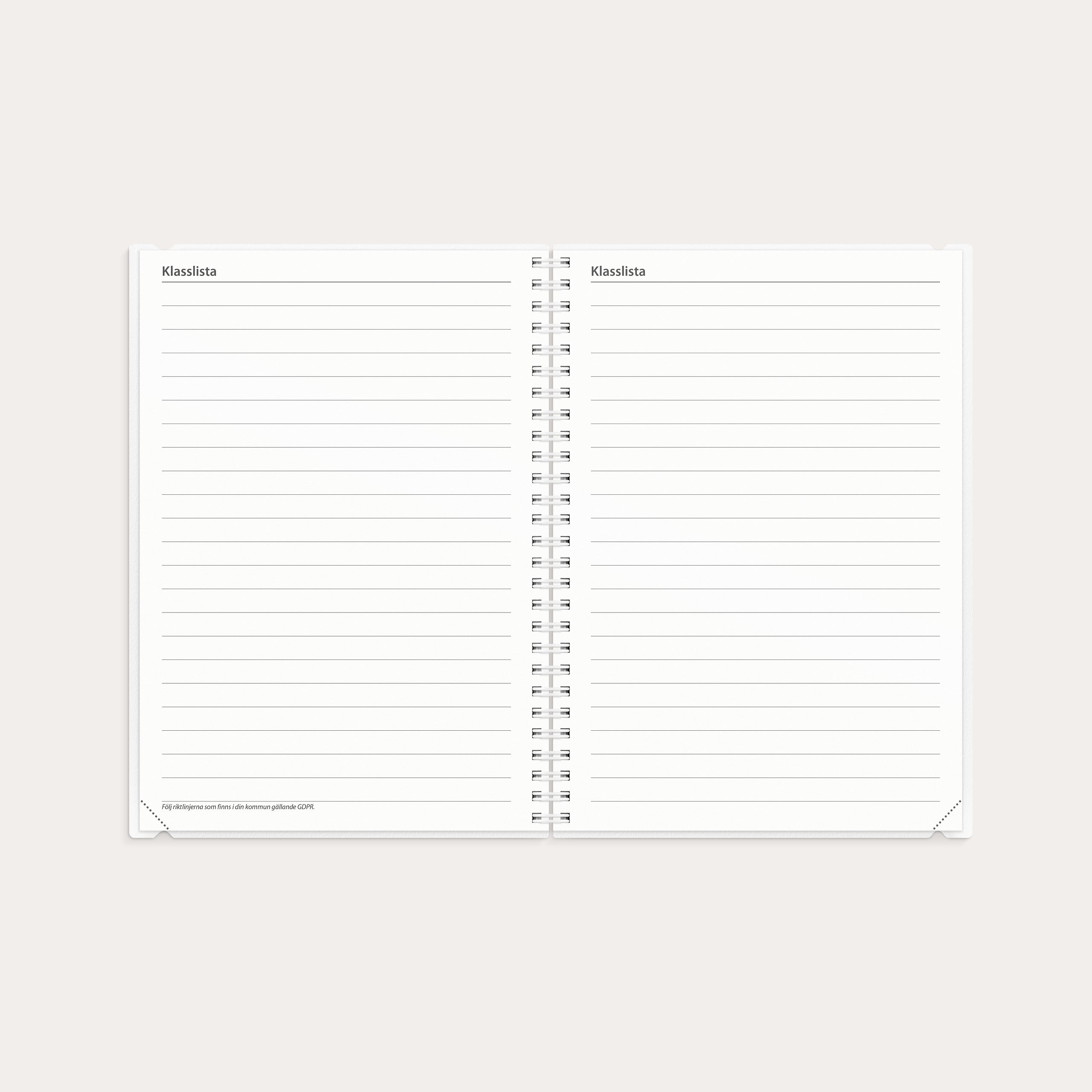 Loggkalendern A5 26/27 – detail view