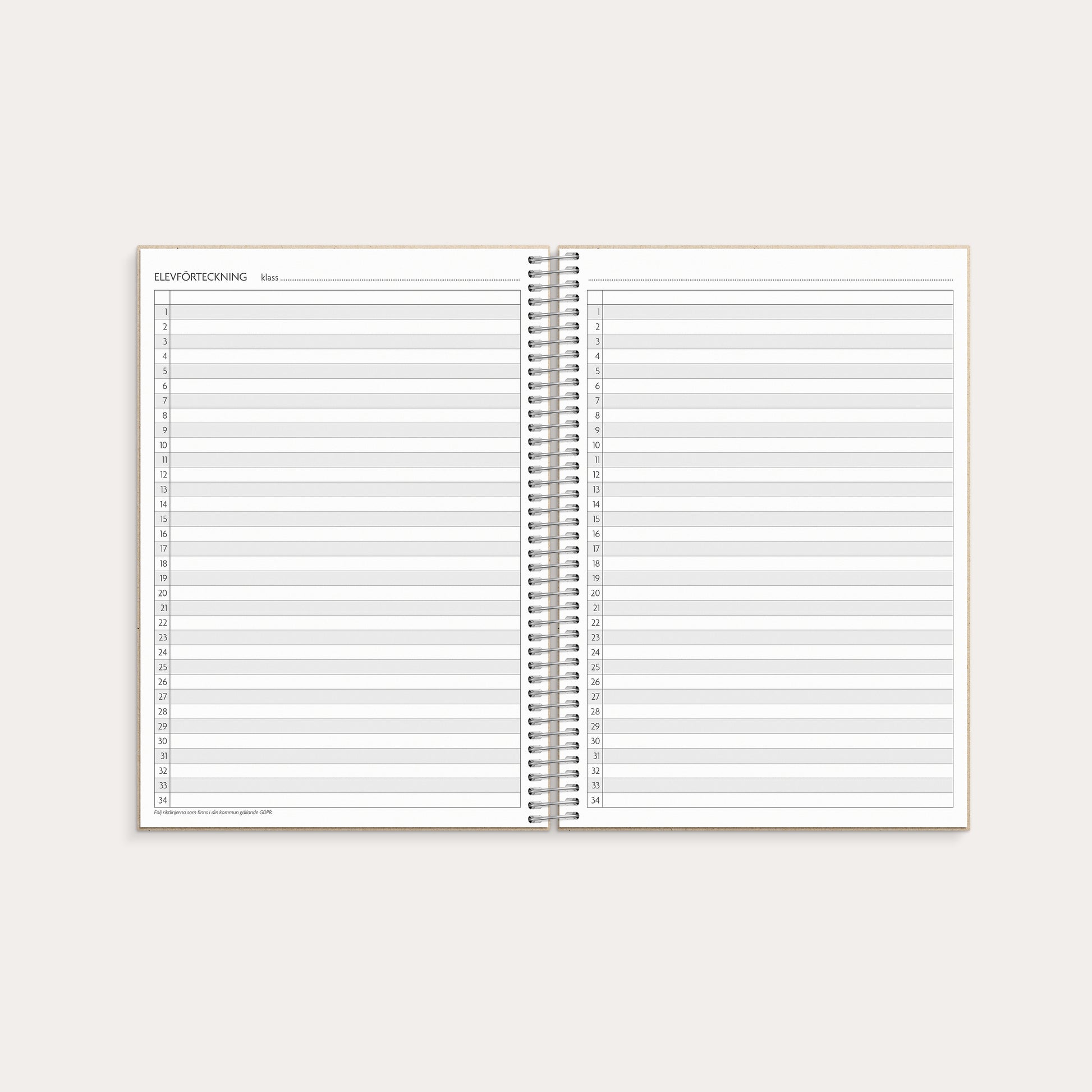 Lärarkalendern Horisontell 26/27 – detail view