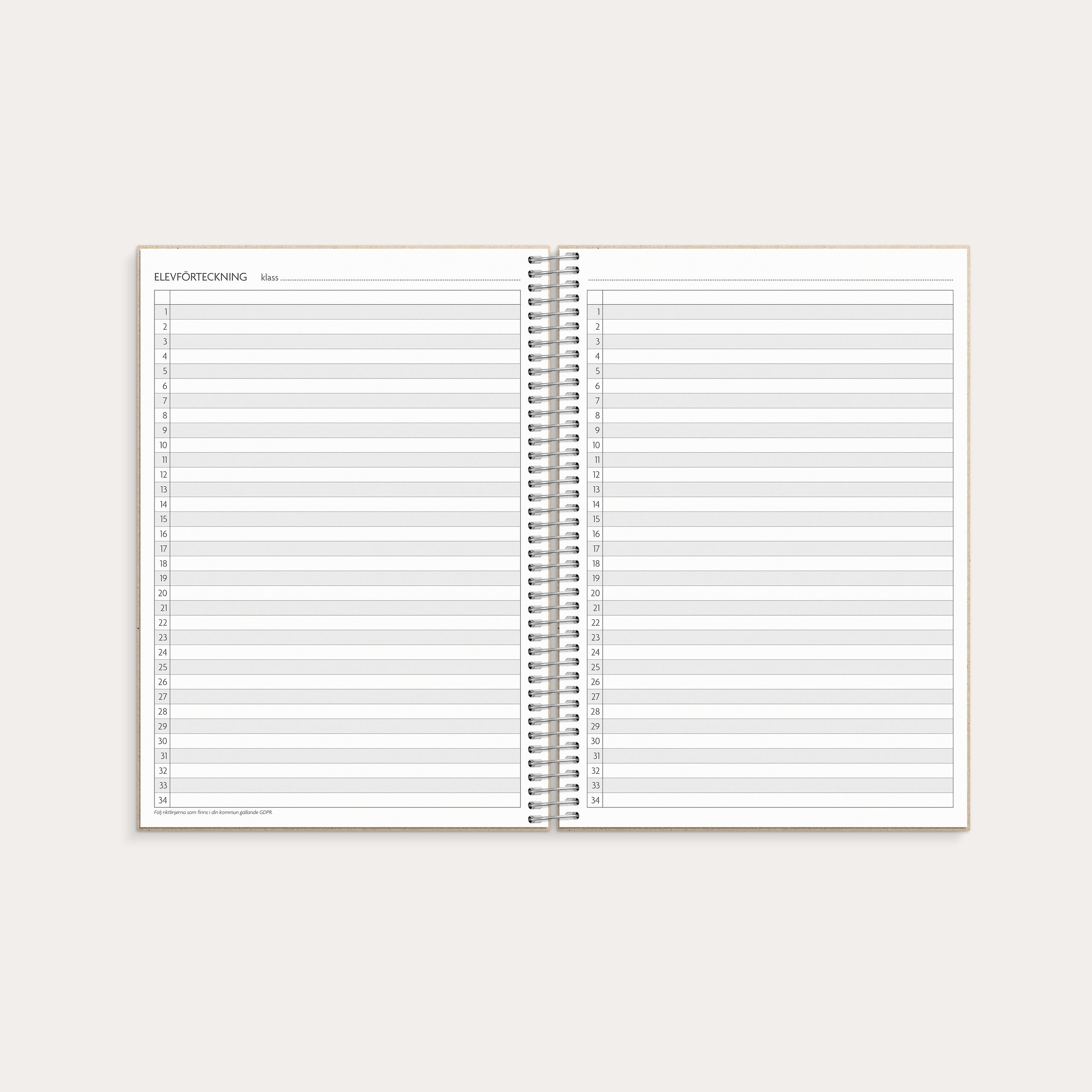 Lärarkalendern Horisontell 26/27 – detail view