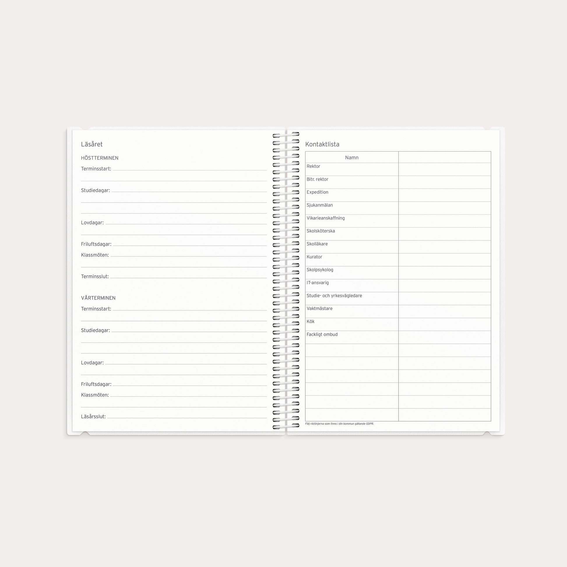 Stora Lärarkalendern 26/27 – detail view