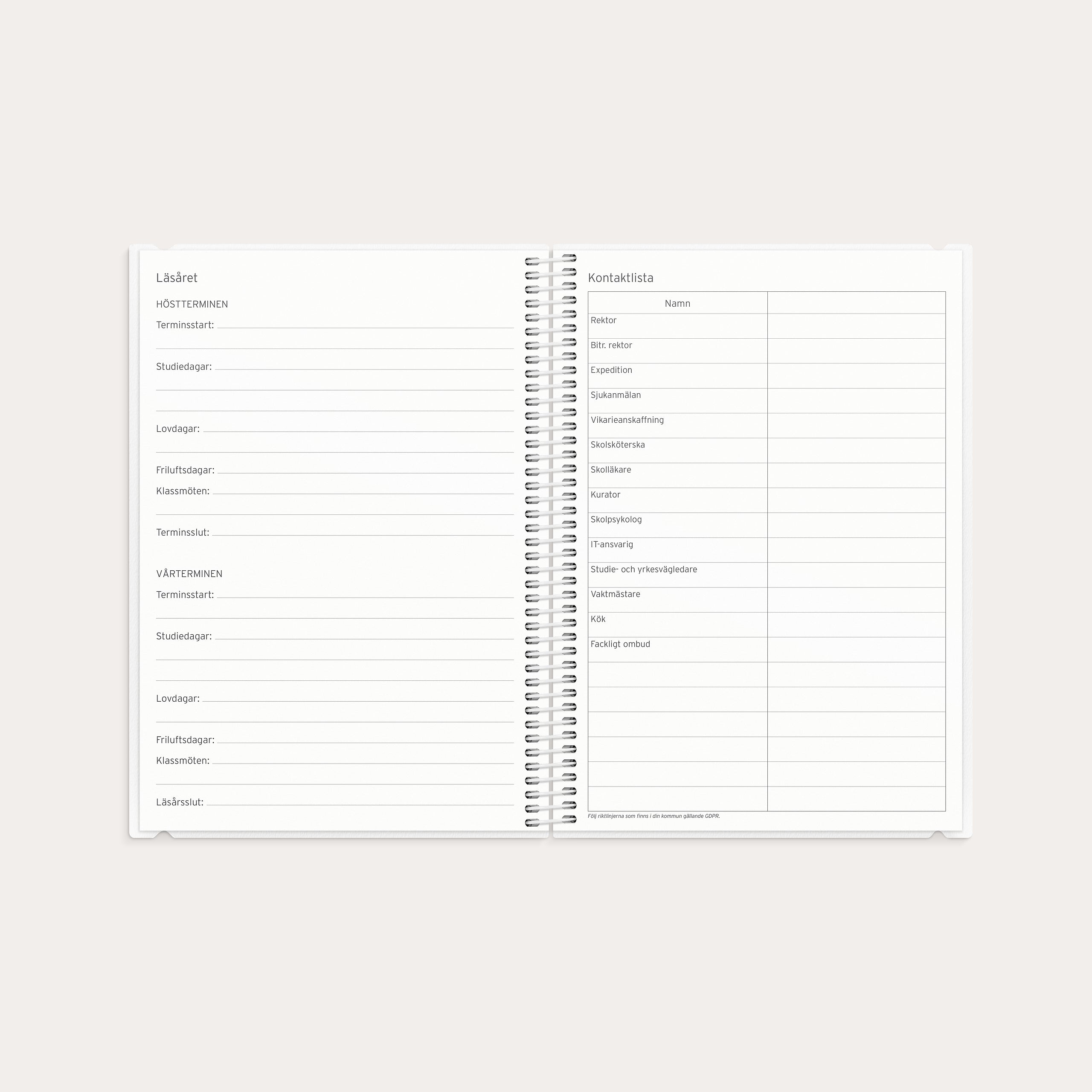 Stora Lärarkalendern 26/27 – detail view