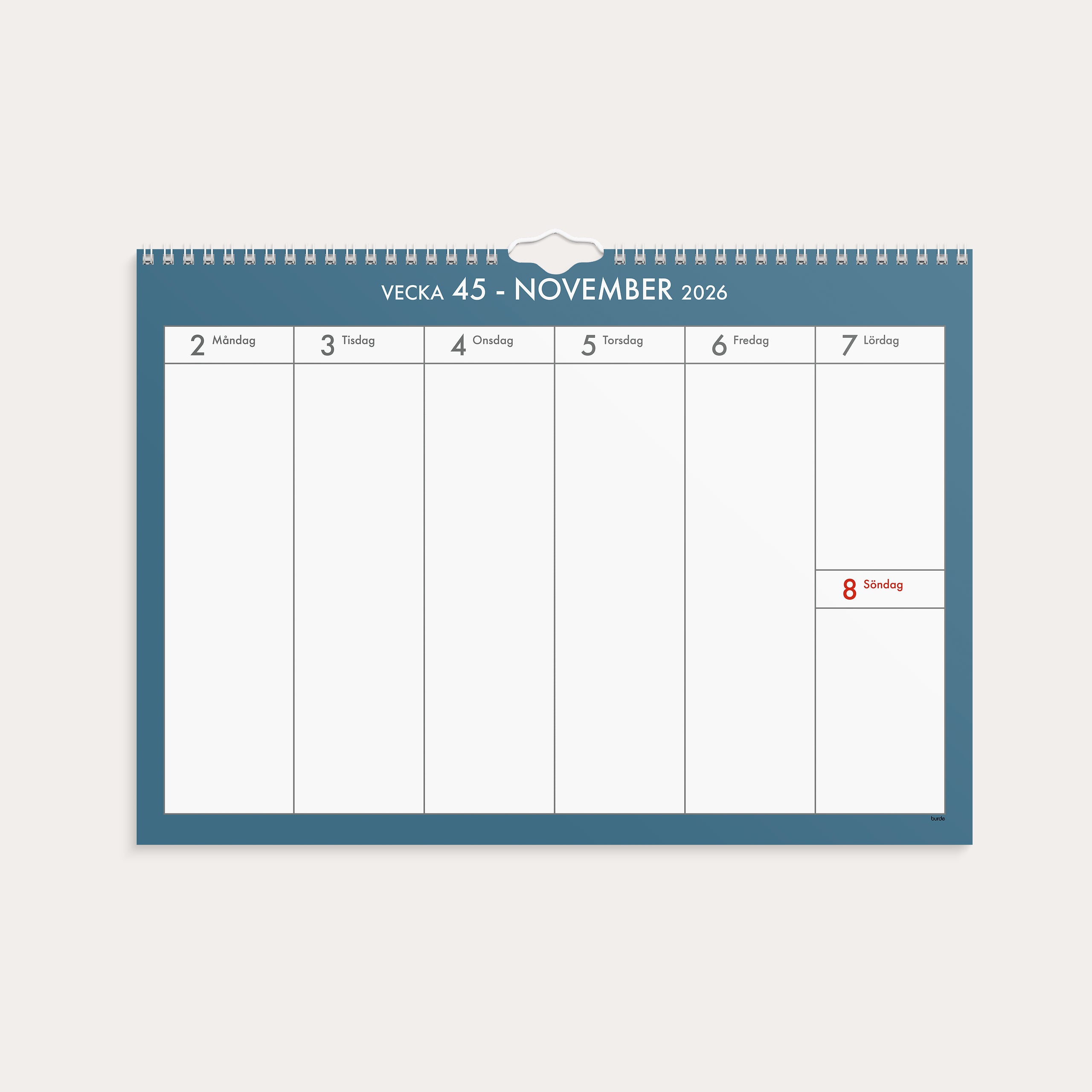 Veckoplan 26/27