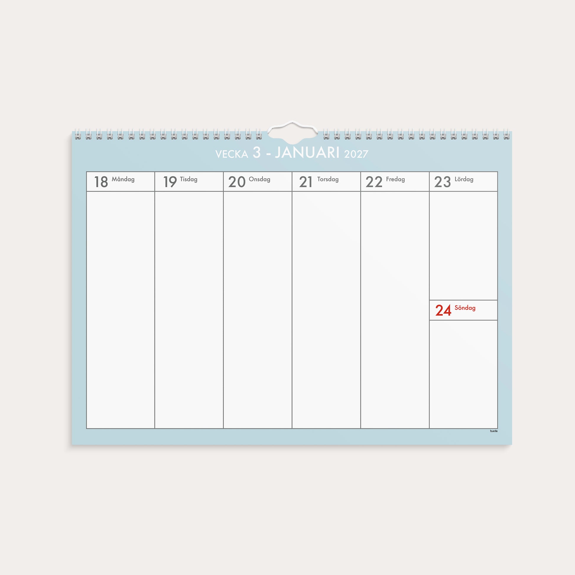 Veckoplan 26/27 – detail view