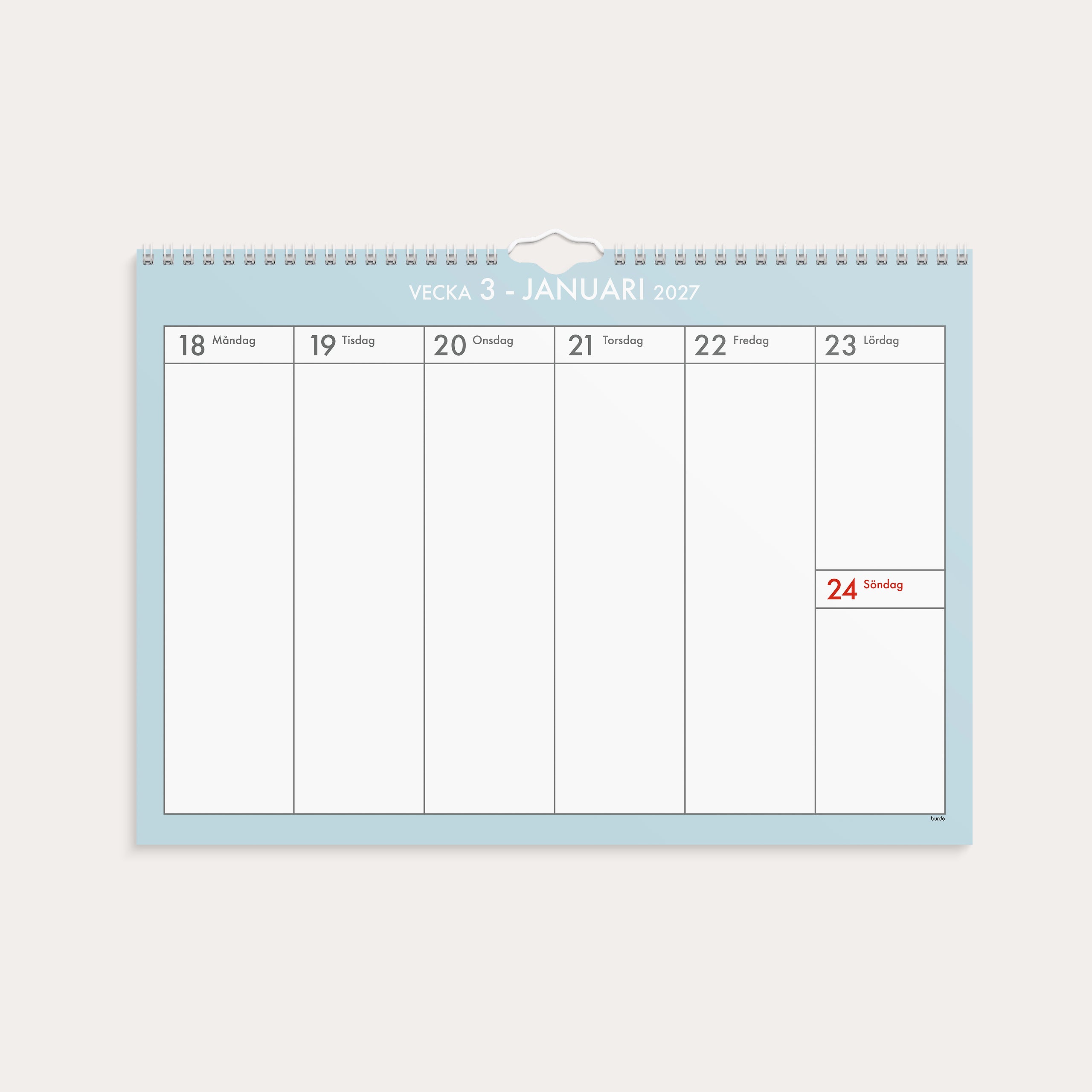 Veckoplan 26/27 – detail view