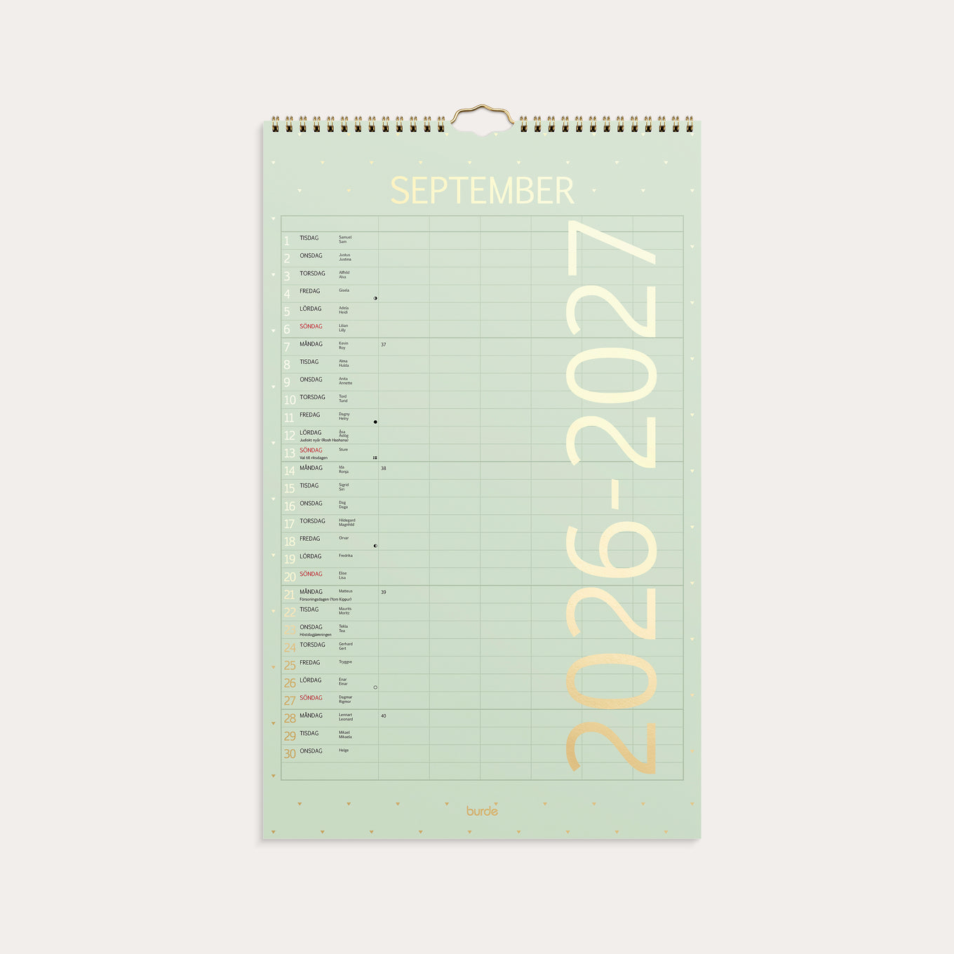 Familjekalender 26/27 Color