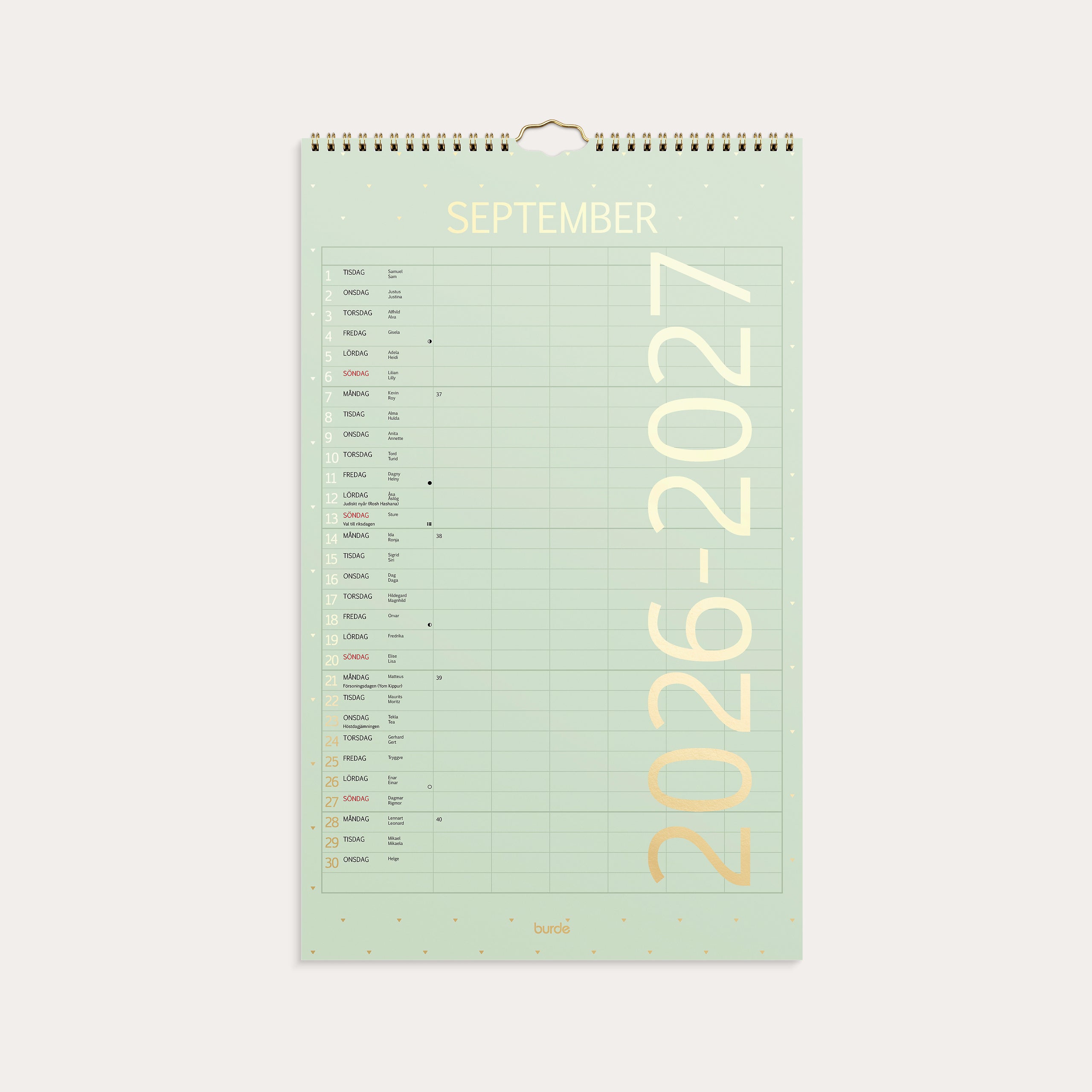 Familjekalender 26/27 Color