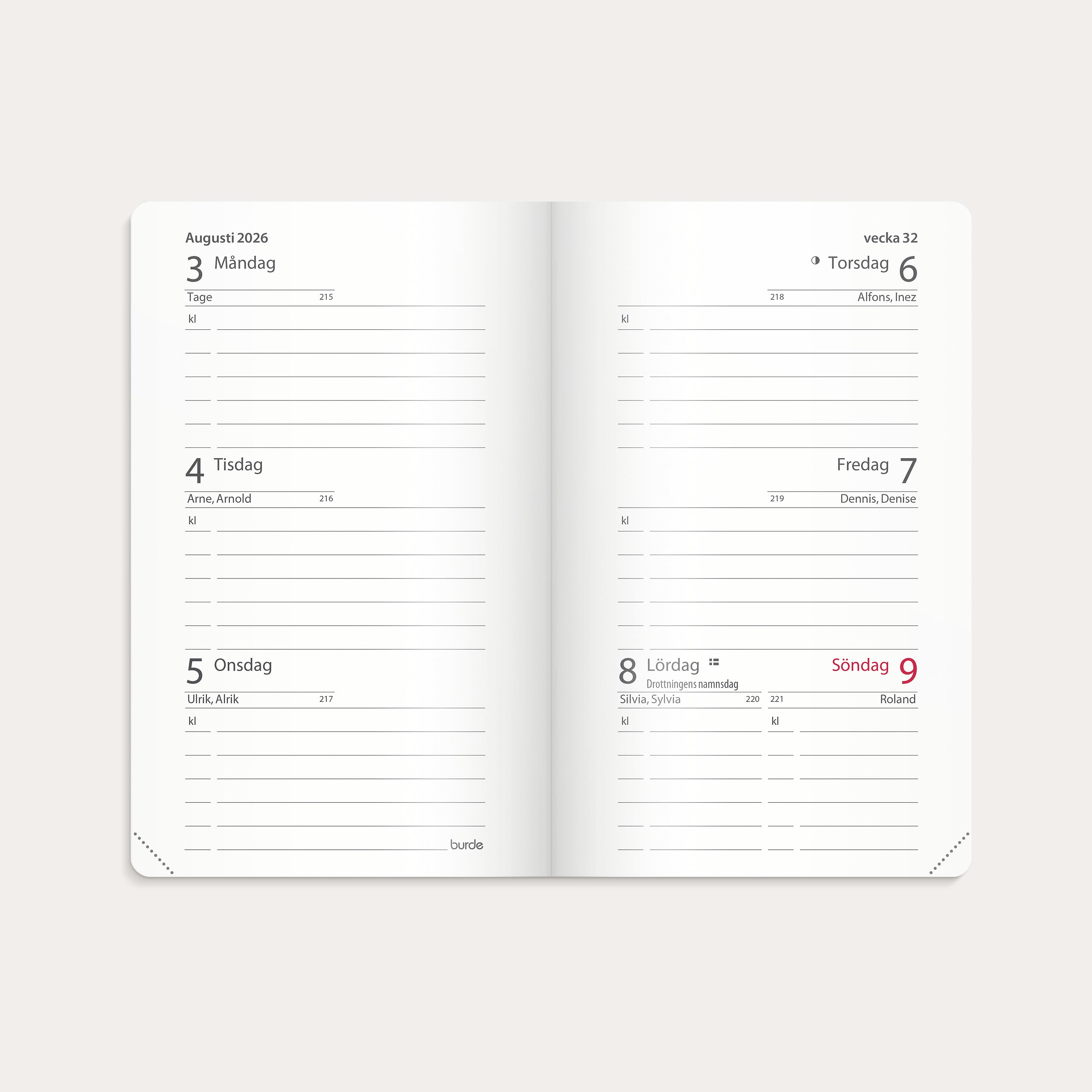 Kalender 26/27 Mini Basic