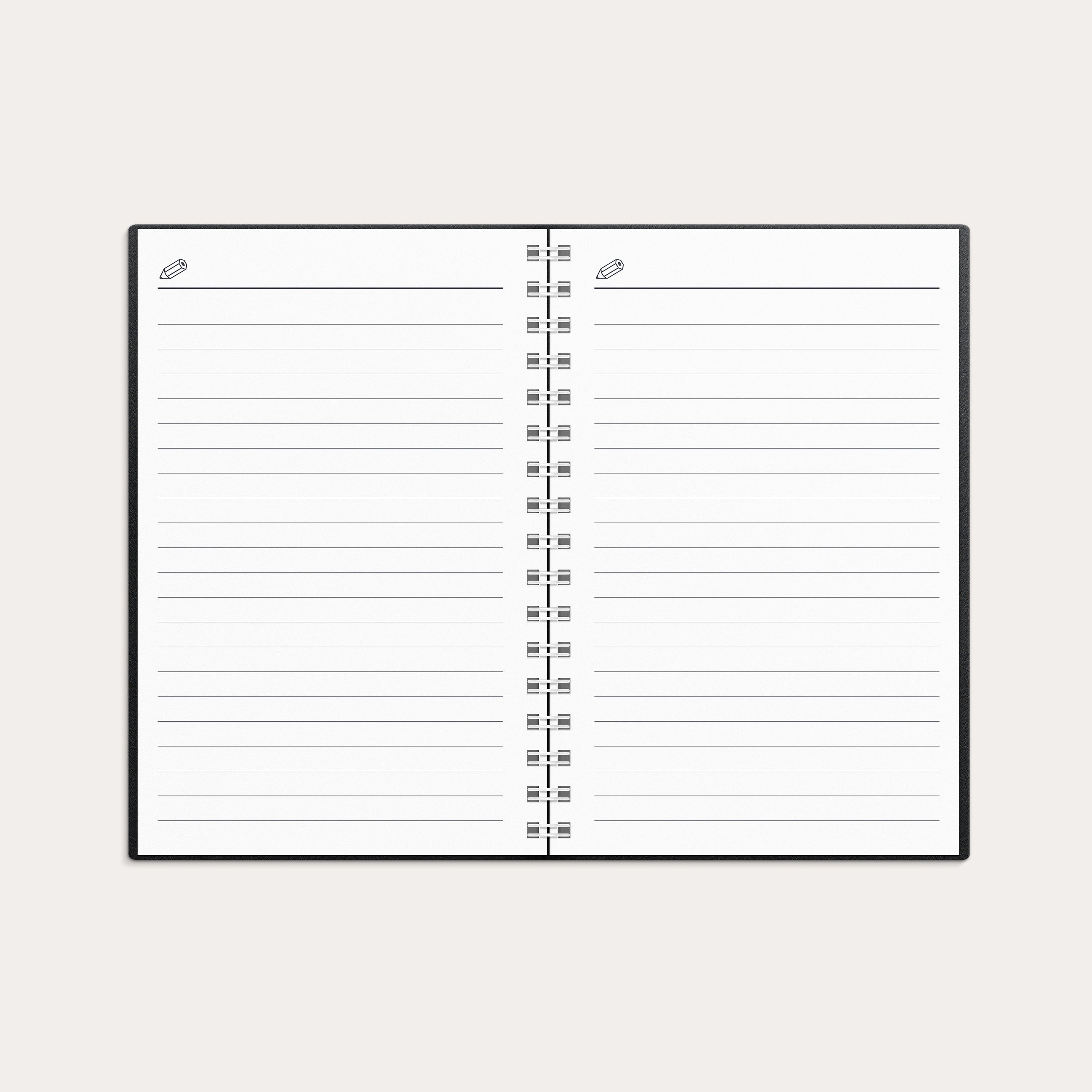 Lilla Studieåret Basic 26/27 svart plast