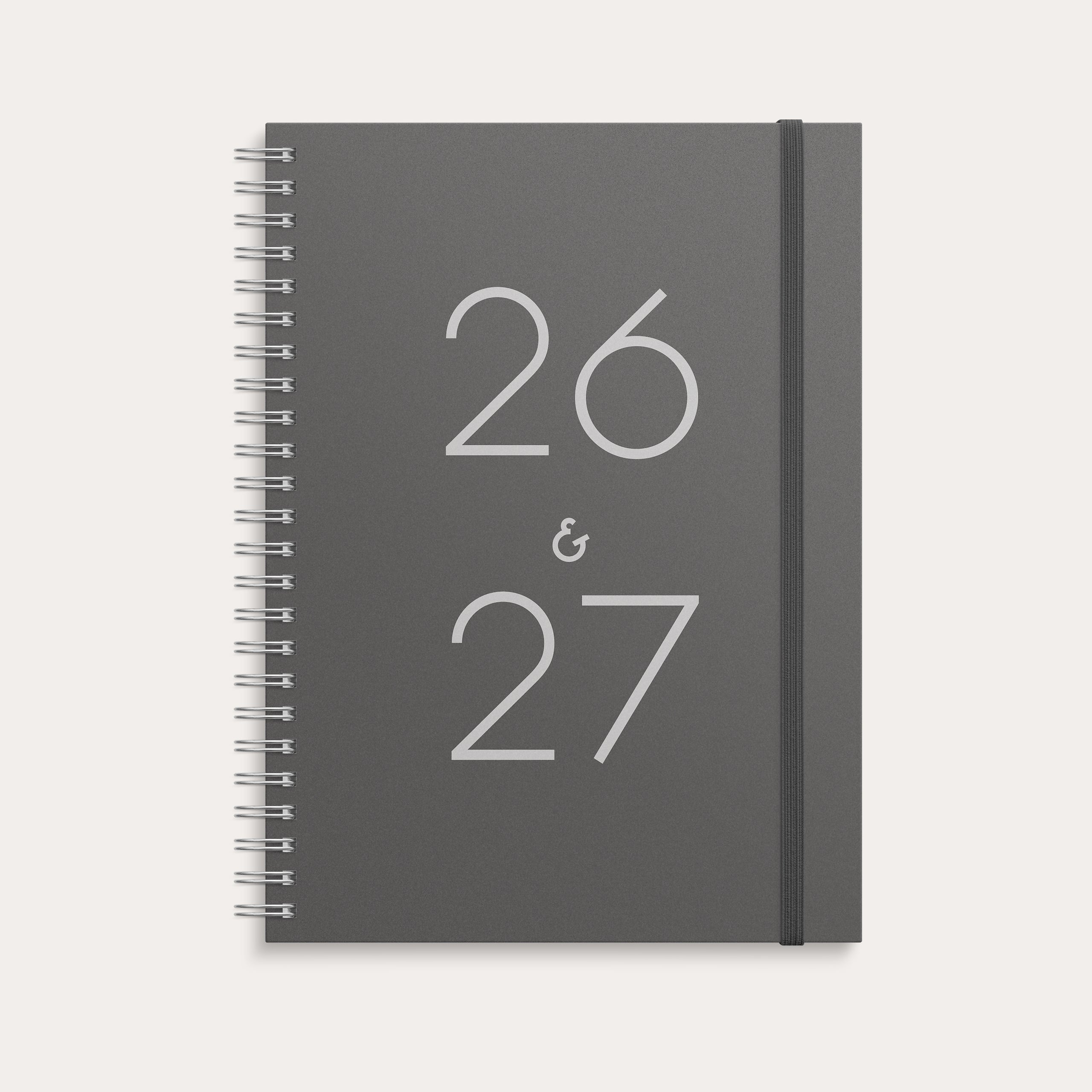 Kalender 26/27 Study A5 Stone