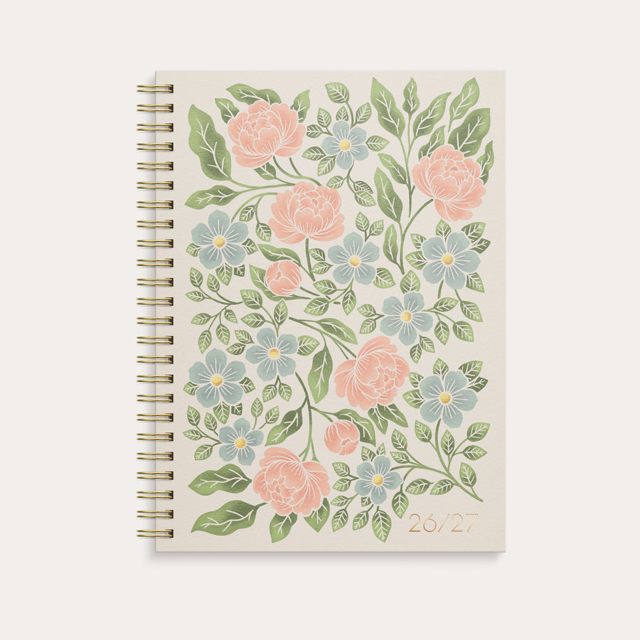 Kalender 26/27 Study A5 Story Blomma