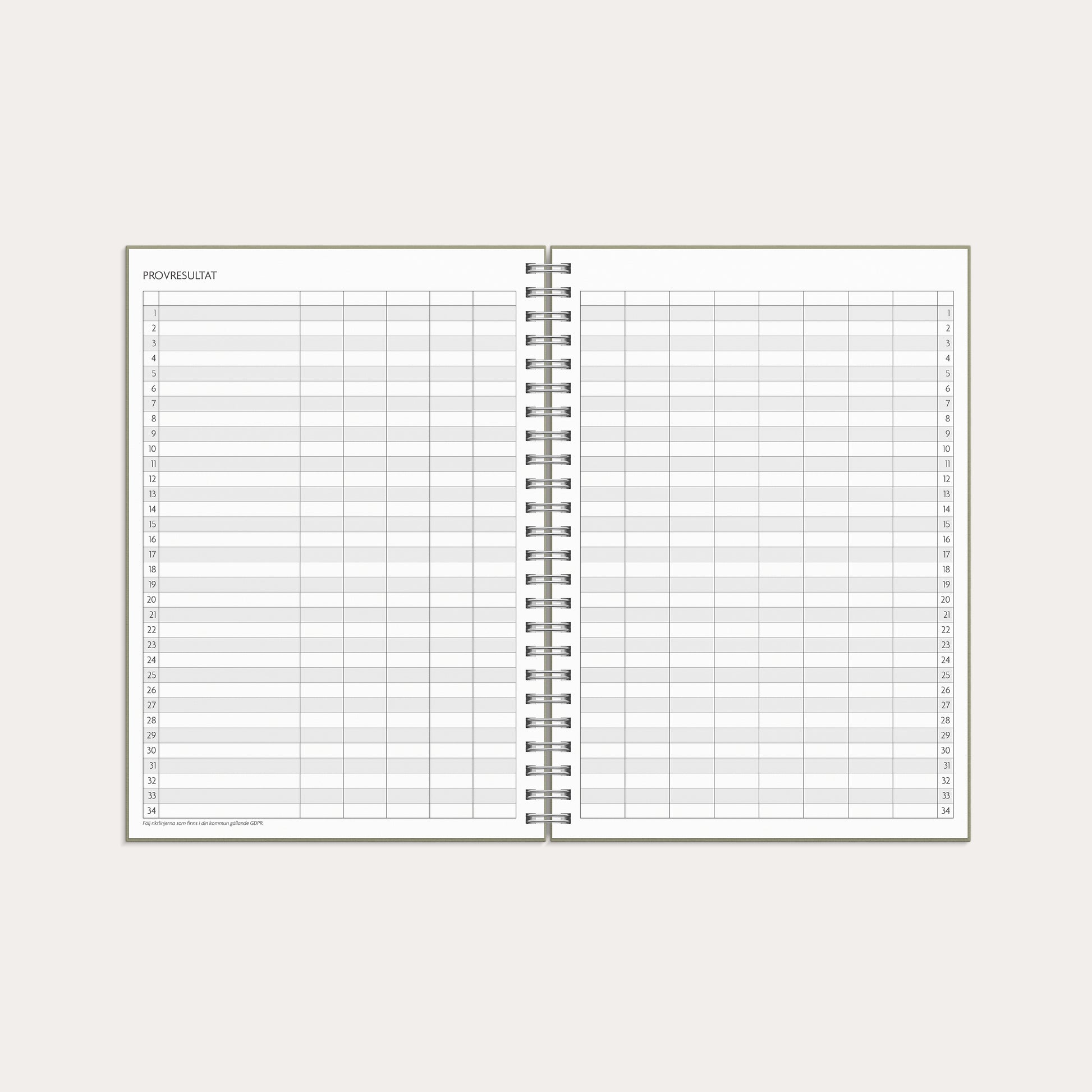 Kalender 26/27 Study A5 Story Blad – detail view