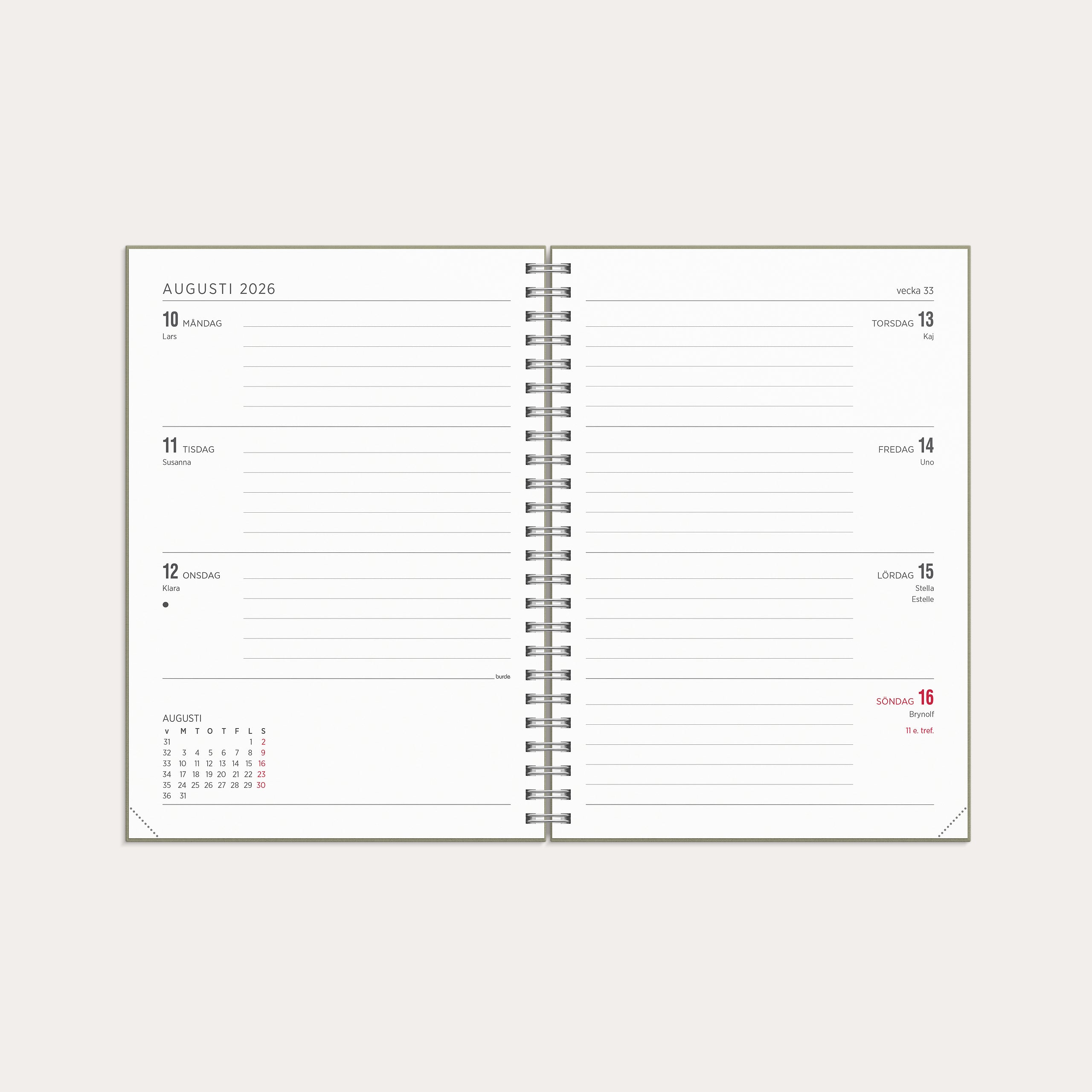 Kalender 26/27 Senator A5 Story Blad