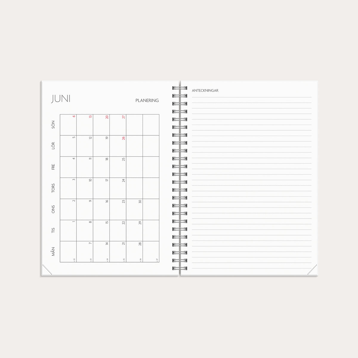 Kalender 26/27 Study A5 Star